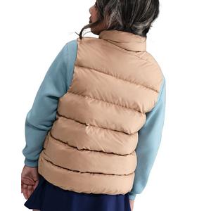 Nike Big Kids' Sportswear All Day Play Therma-FIT Loose-Fit Puffer Vest - Brown