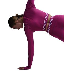 Nike Women's Pro OP2 Dri-FIT Cropped Long-Sleeve Top