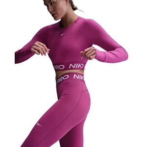 Nike Women's Pro OP2 Dri-FIT Cropped Long-Sleeve Top