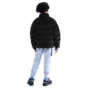 Nike Big Kids' Sportswear All Day Play Therma-FIT Loose-Fit Corduroy Puffer Jacket - Black