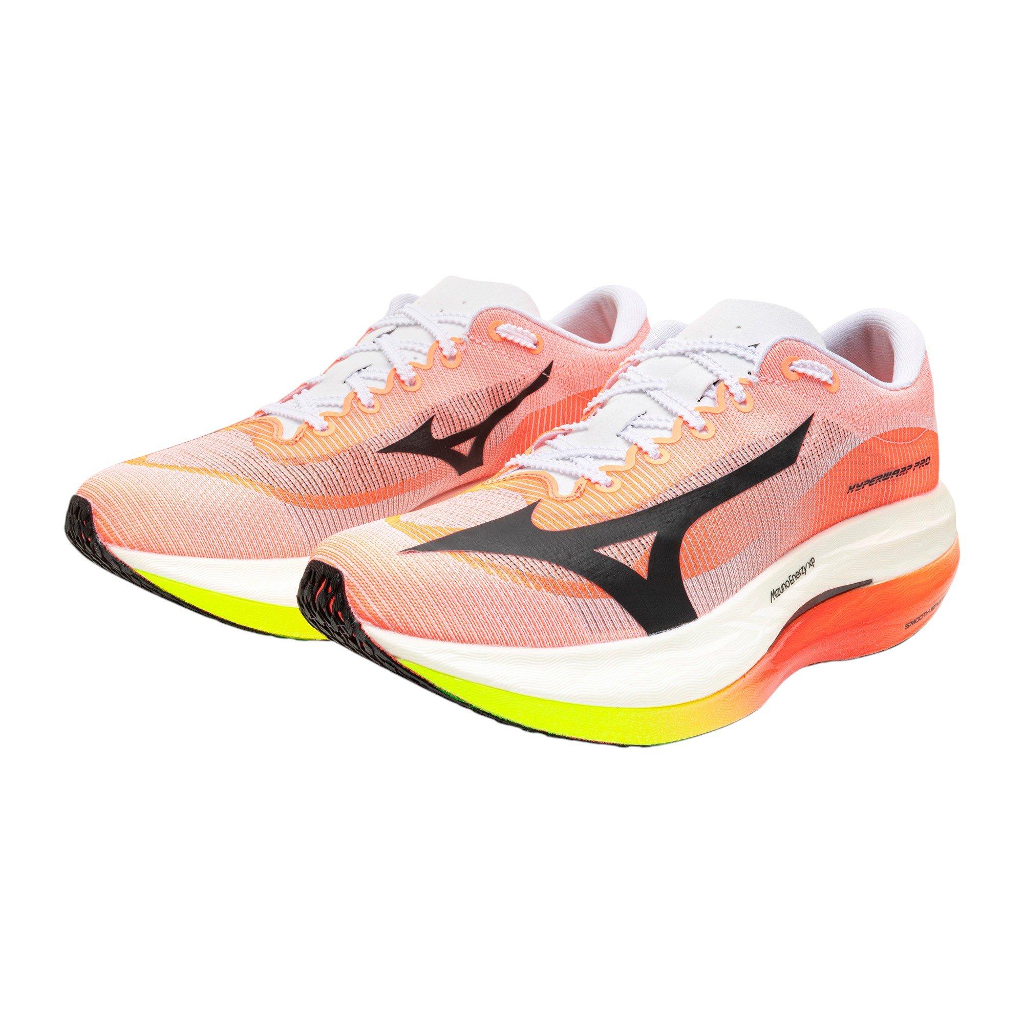 Mizuno Hyperwarp Pro "White/Black" Unisex Running Shoe - WHITE/BLACK