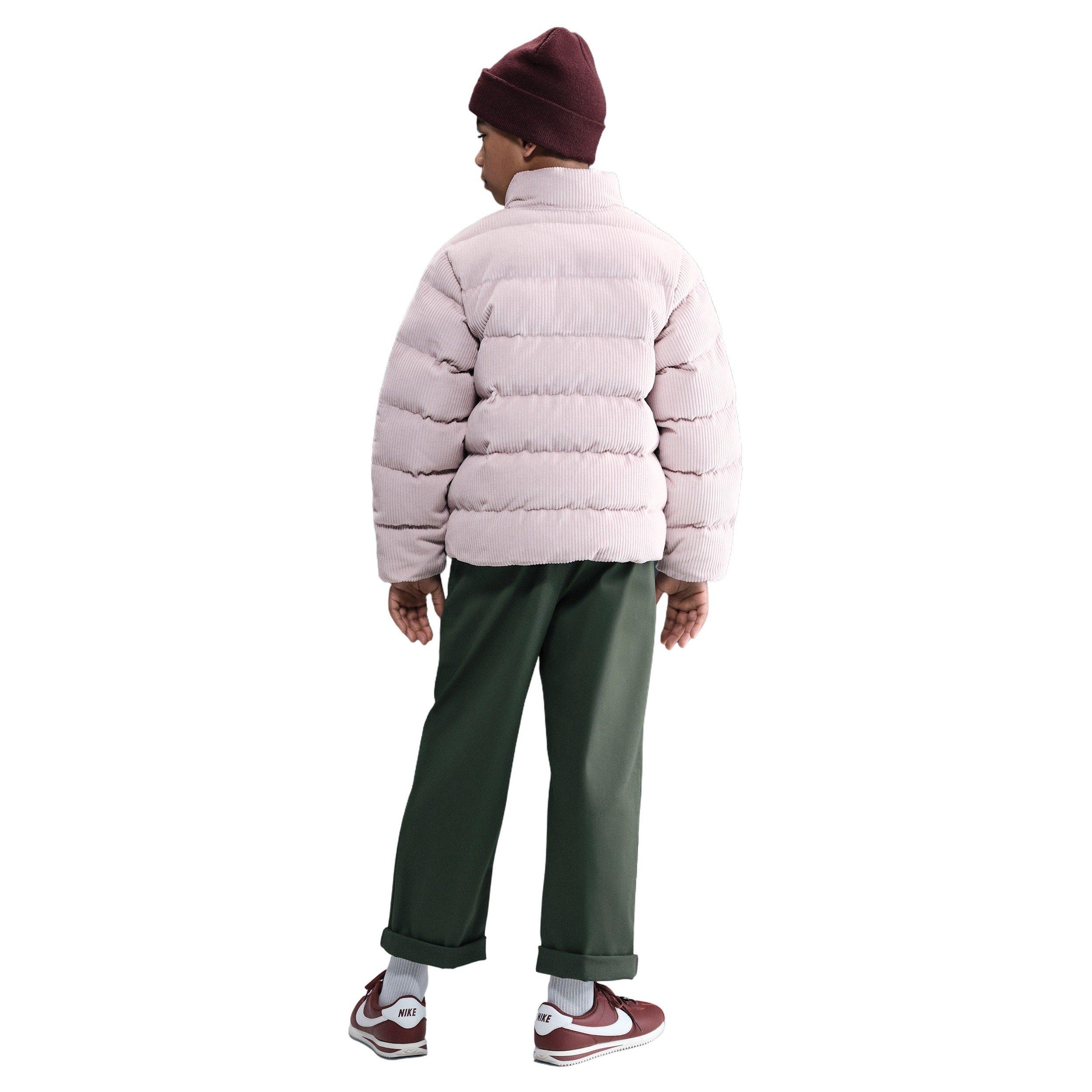Nike Sportswear All Day Play Therma-FIT Loose-Fit Big Kids' Purple Corduroy Puffer Jacket