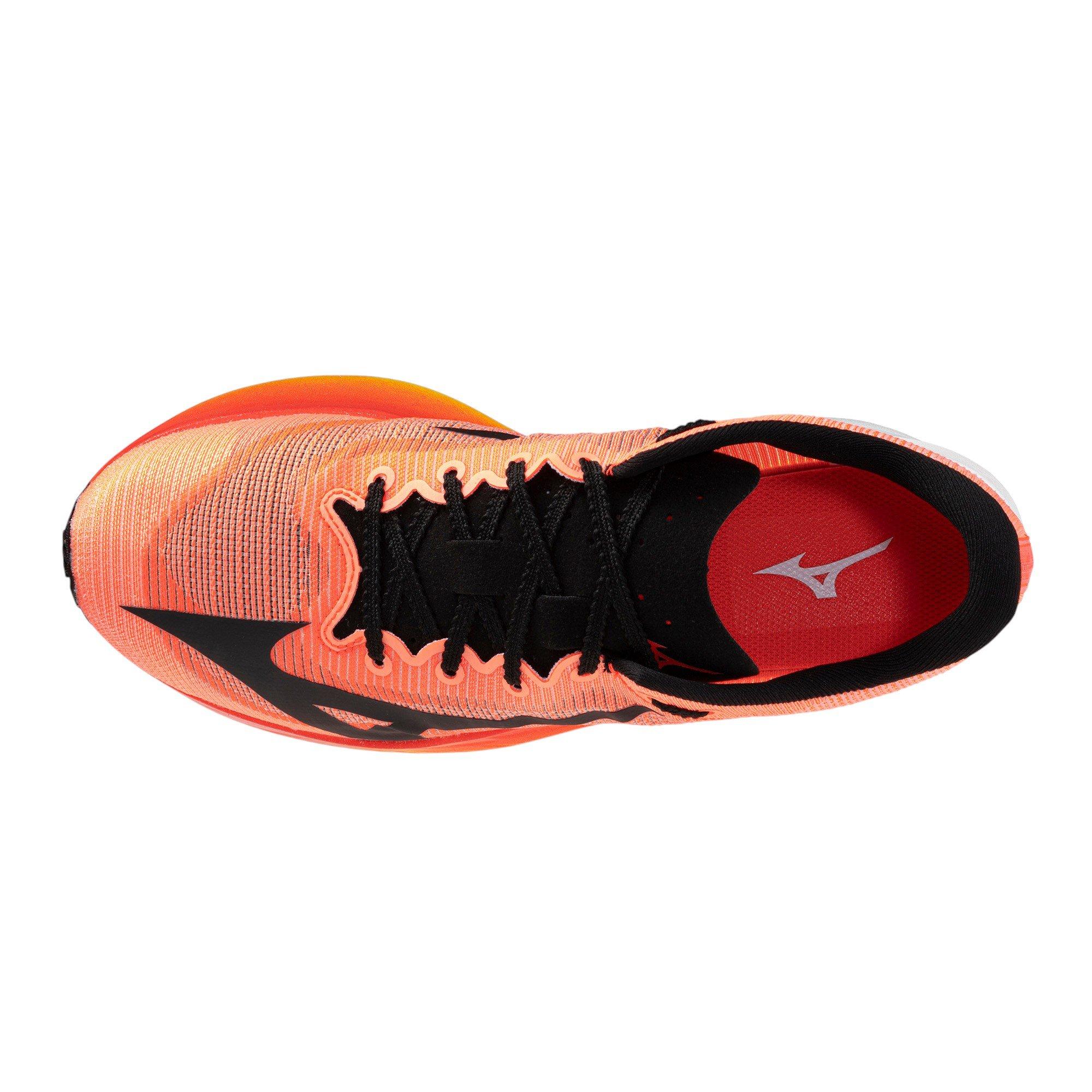 Mizuno Hyperwarp Elite "Lava Orange/Black" Unisex Running Shoe - ORANGE/BLACK