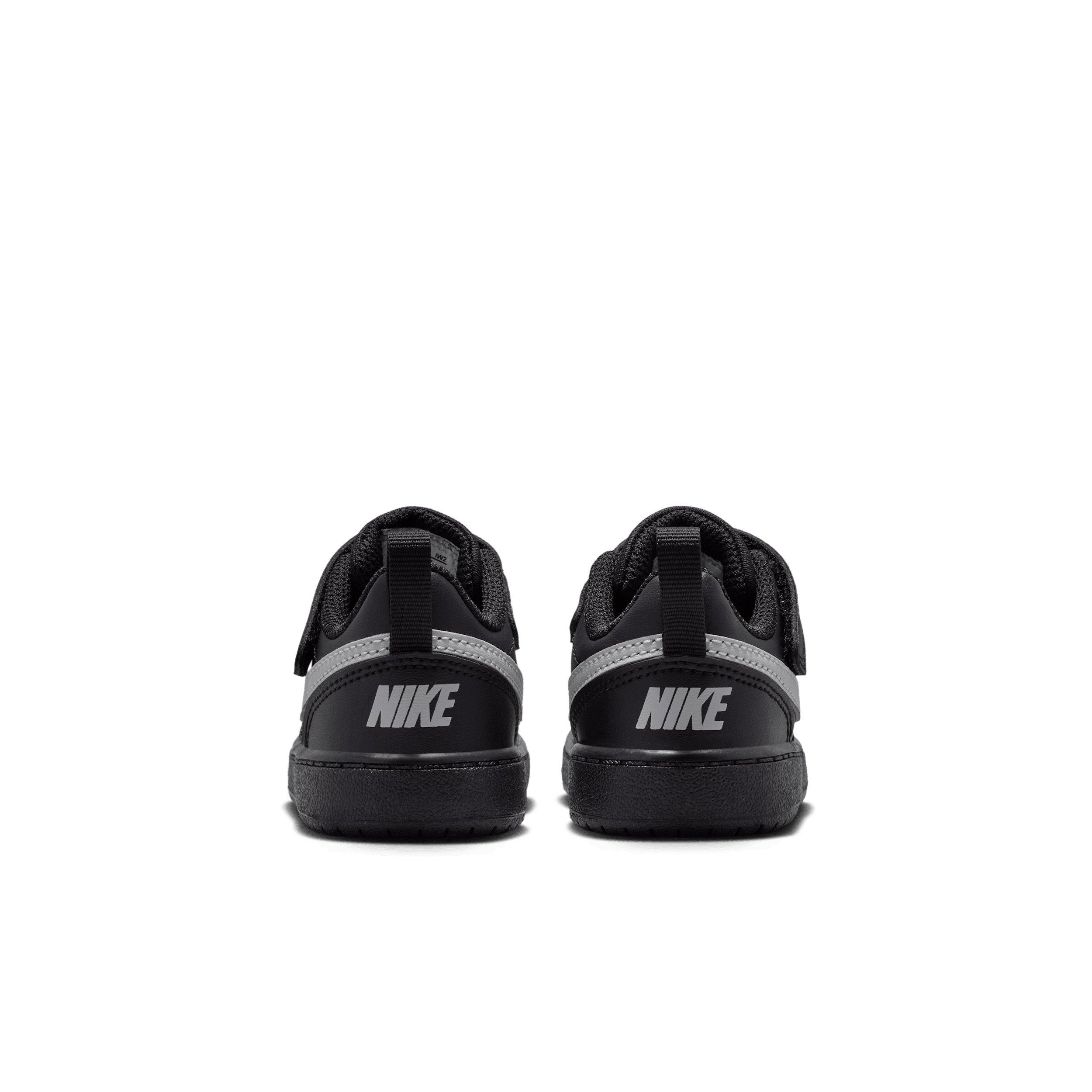 Nike Court Borough Low Recraft "Black/Black/Grey Fog" Infant Boys' Shoe - BLACK/BLACK/GREY Thumbnail View 5
