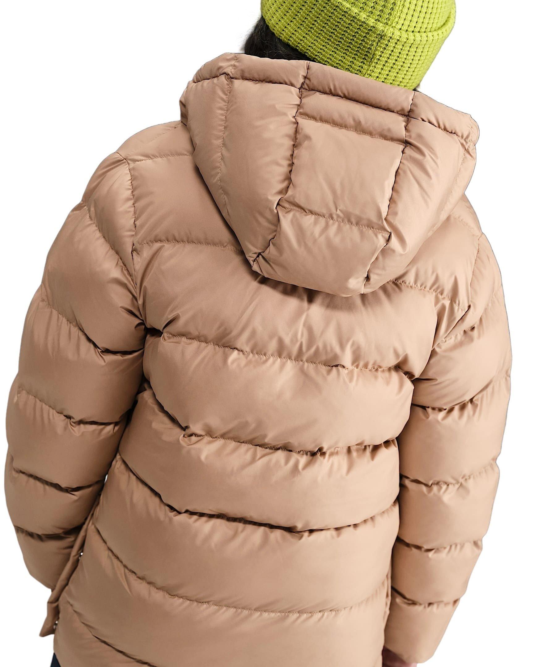 Nike Sportswear All Day Play Therma-FIT Loose-Fit Big Kids' Brown Mid-Length Puffer Jacket