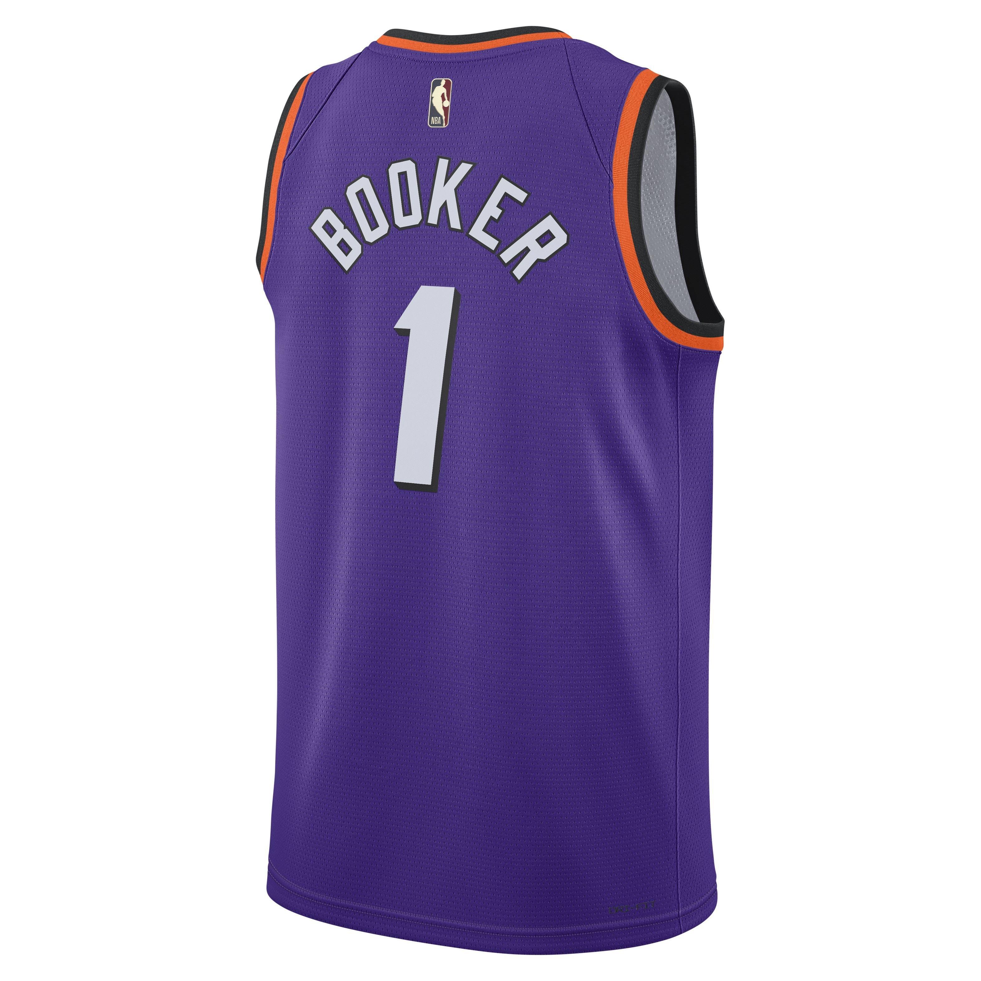 Nike Phoenix Suns Dri-fit Nba Swingman Jersey in Purple for Men