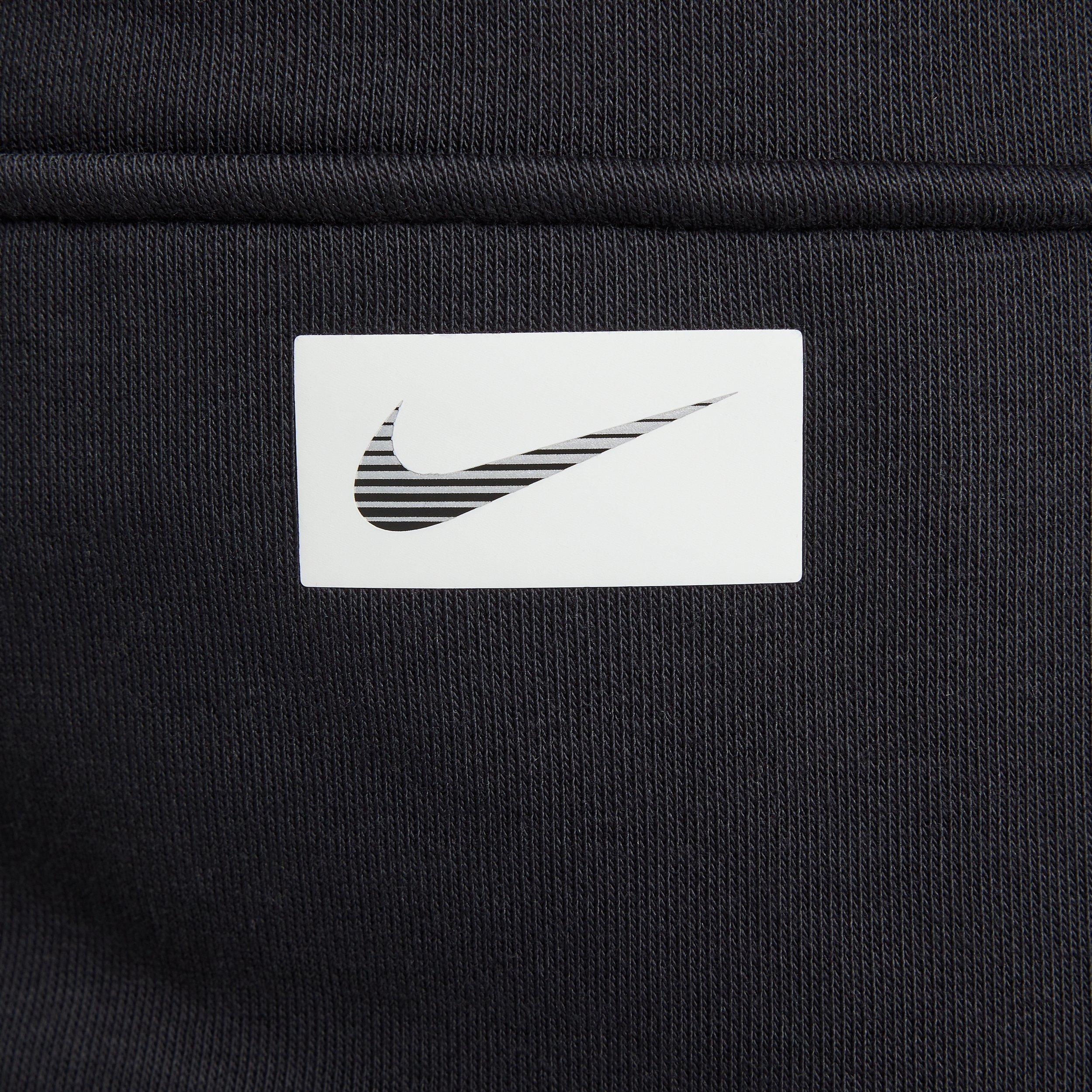 Nike Multi Dri-FIT Fleece Big Kids' Black Pullover Hoodie