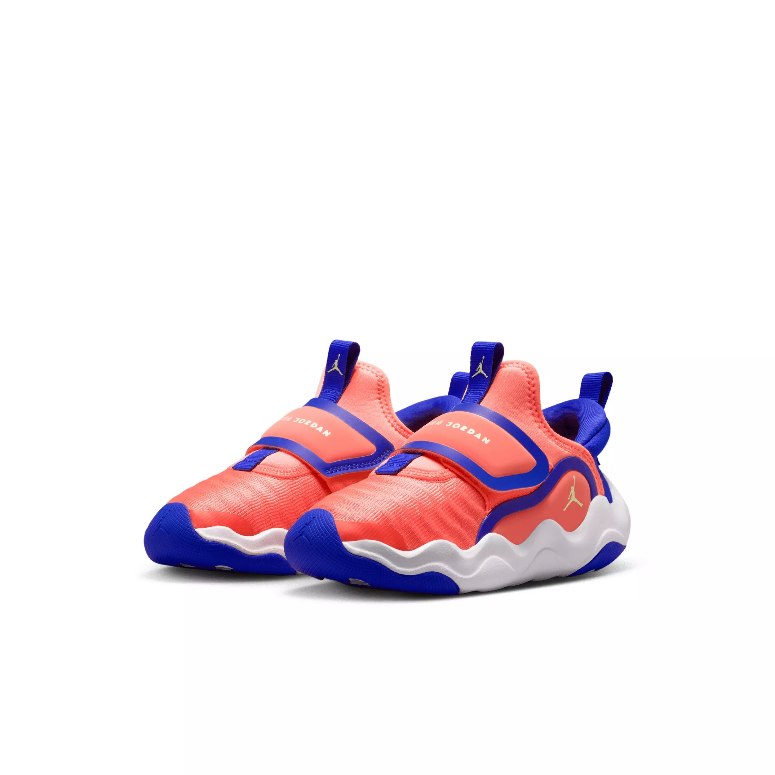 Jordan 23/7.2 EasyOn "Bright Mango/Game Royal/White/Barely Volt" Preschool Boys' Shoe - MANGO/ROYAL/WHITE/VOLT