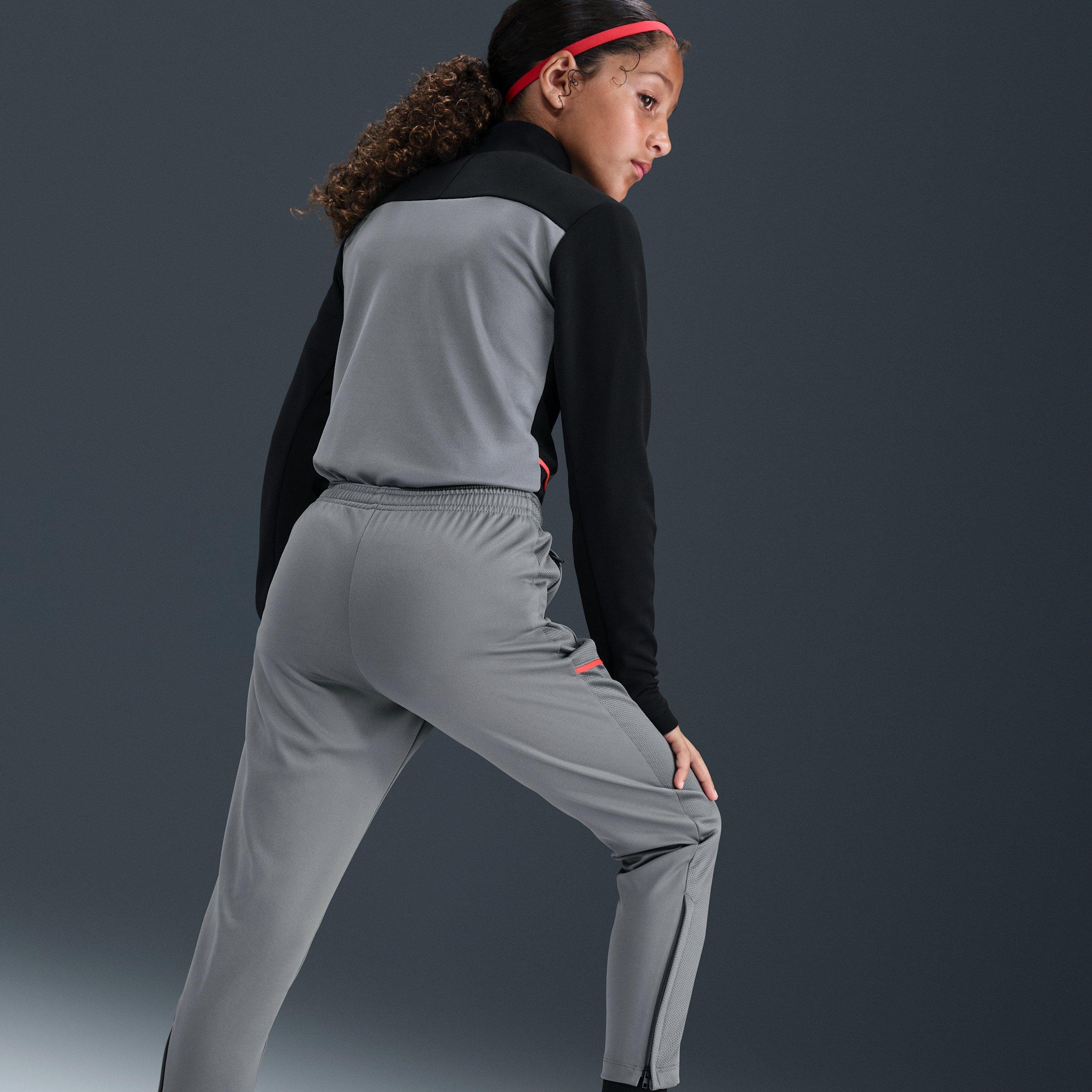 Nike Academy Dri-FIT Big Kids' Grey Soccer Pants