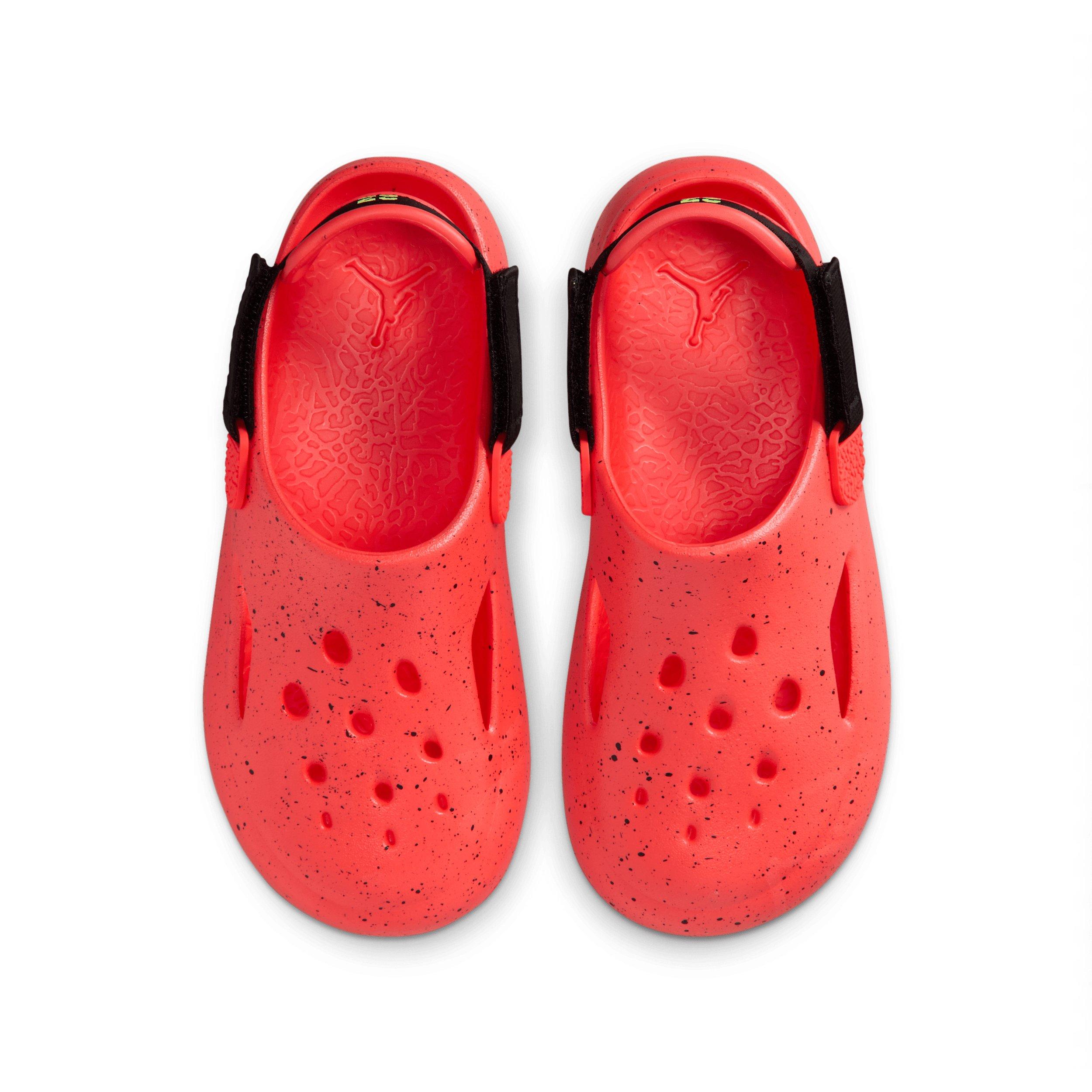 Jordan Hydrip "Infrared 23/Barely Volt/Black" Grade School Boys' Shoe - INFARED/VOLT/BLACK Thumbnail View 4