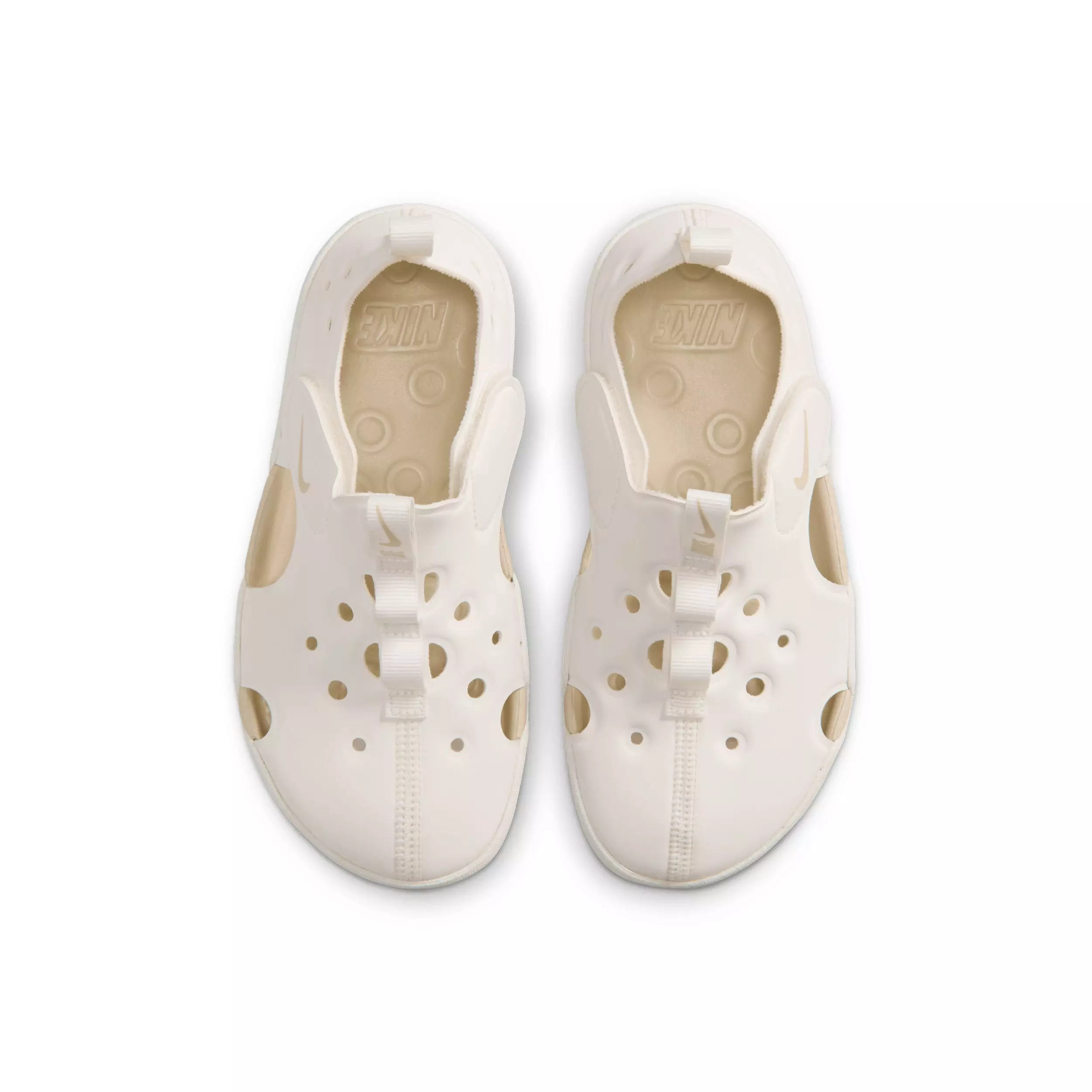 Nike Sunray Protect 4 "Sail/Sanddrift" Preschool Boys' Shoe - SAIL/SANDDRIFT