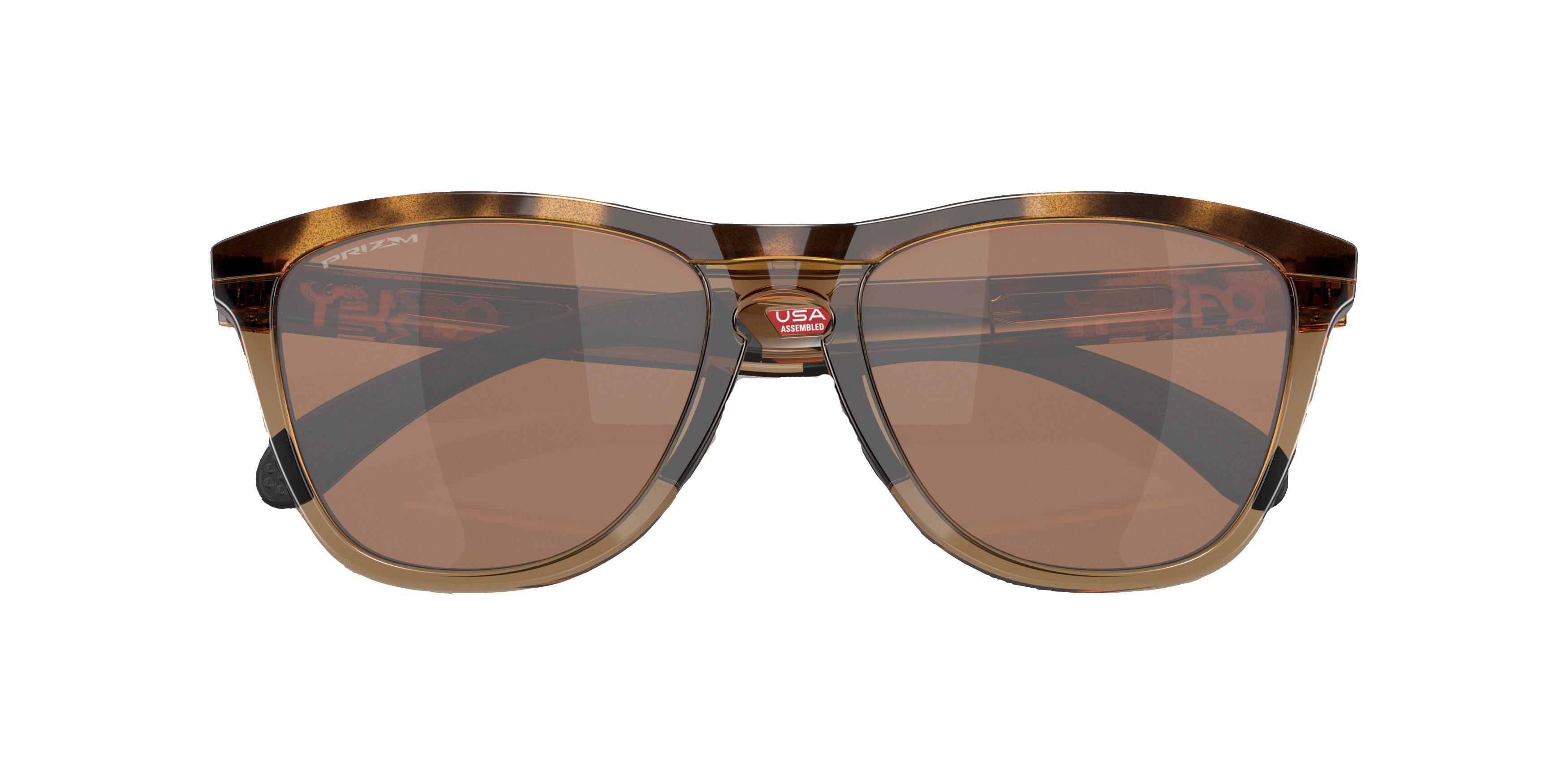 Oakley Frogskins Range Prizm Tungsten Polarized Sunglasses - Brown - BROWN Thumbnail View 4