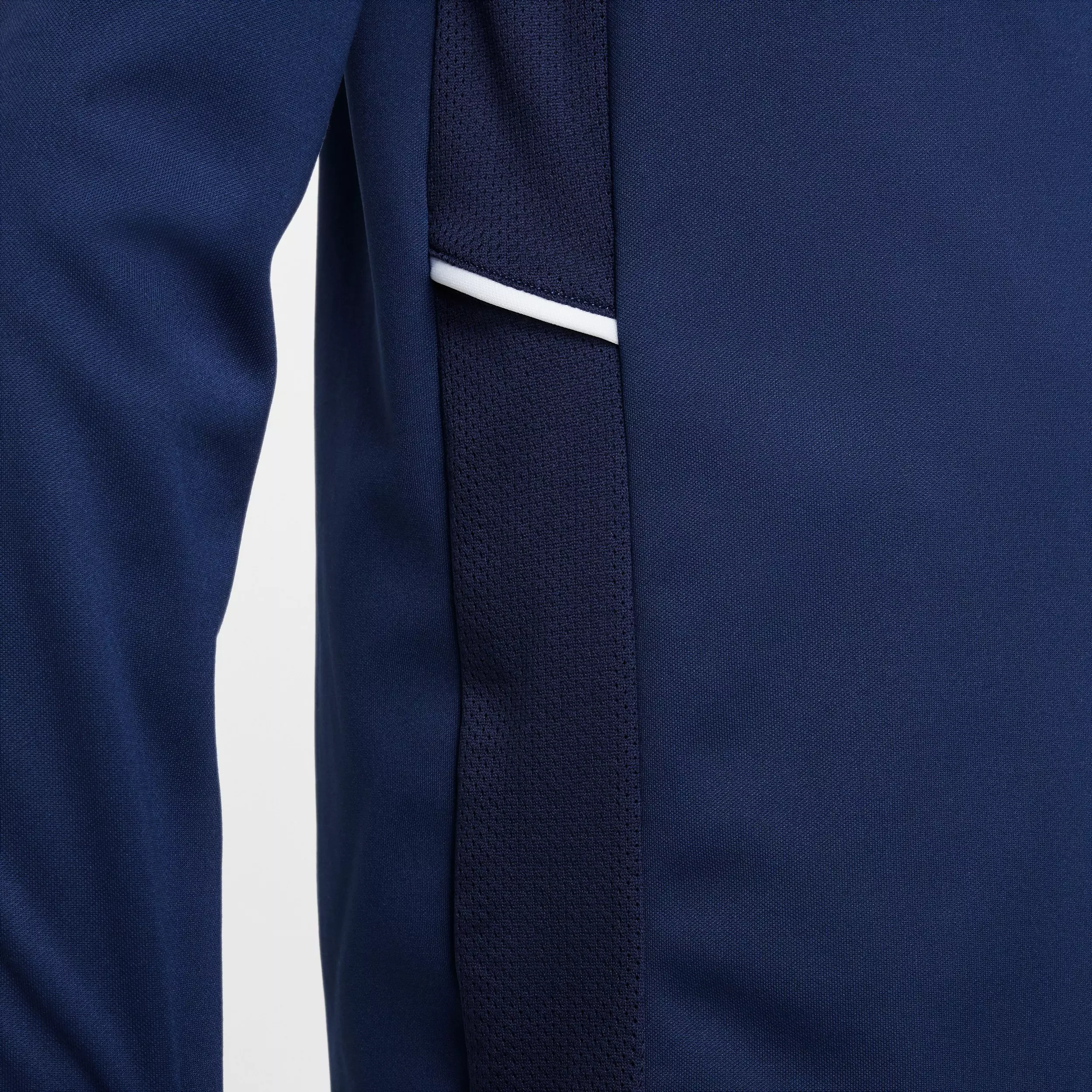 Nike Big Kids' Academy Dri-FIT Long-Sleeve 1/4 Zip Soccer Drill Top - Blue - BLUE