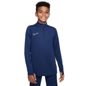 Nike Big Kids' Academy Dri-FIT Long-Sleeve 1/4 Zip Soccer Drill Top - Blue