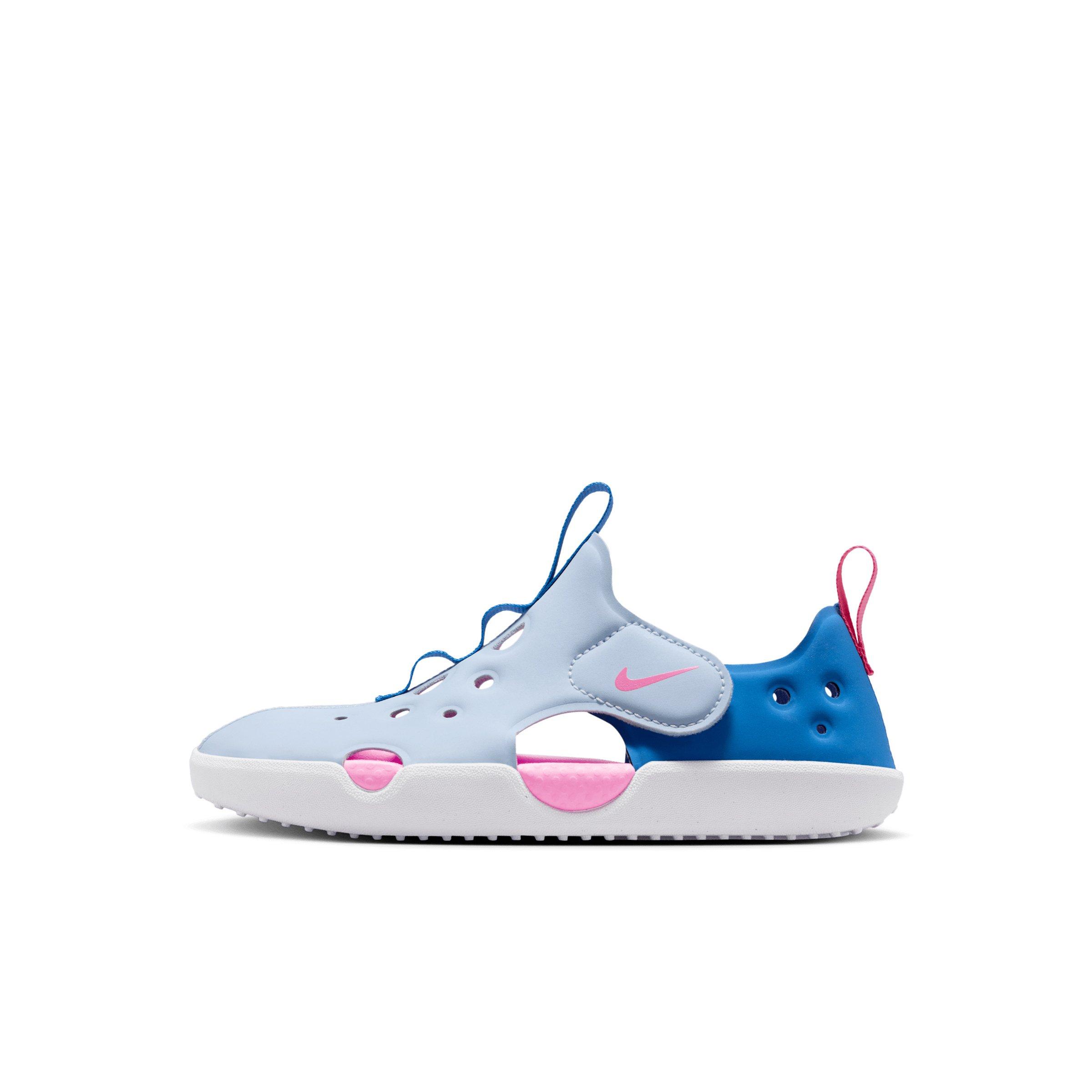 Nike Sunray Protect 4 "Hydrogen Blue/Blue Crystal/White/Pink Glow" Preschool Boys' Shoe - BLUE/BLUE/WHITE/PINK Thumbnail View 2