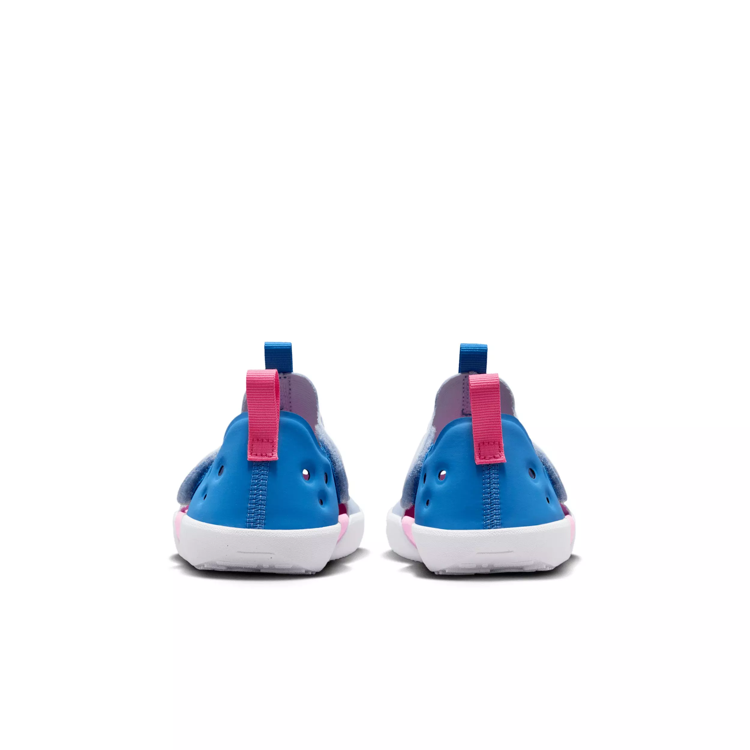 Nike Sunray Protect 4 "Hydrogen Blue/Blue Crystal/White/Pink Glow" Preschool Boys' Shoe - BLUE/BLUE/WHITE/PINK