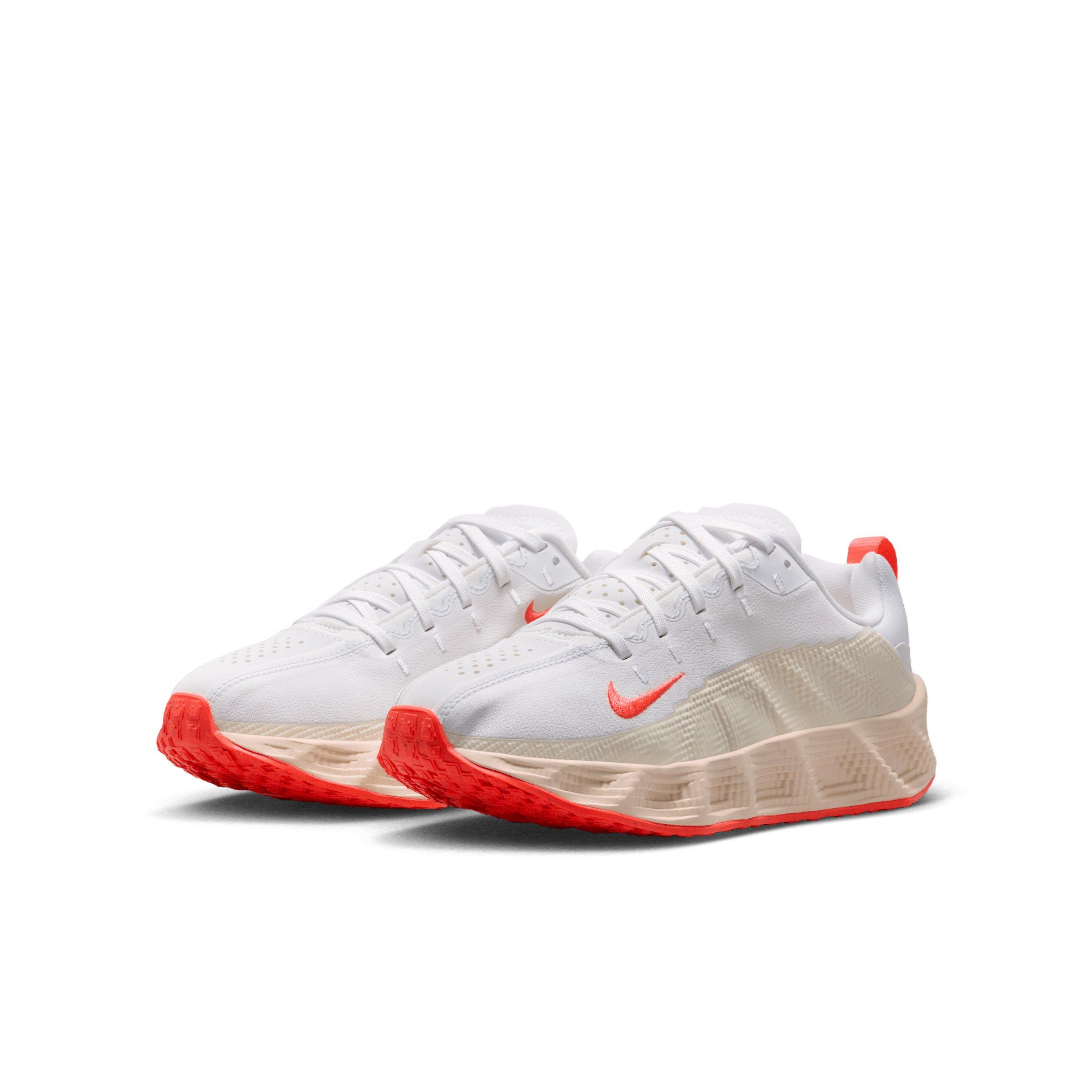 Nike Ava Rover "White/Chalk/Hot Lava" Grade School Boys' Shoe - WHITE/CHALK/LAVA Thumbnail View 3