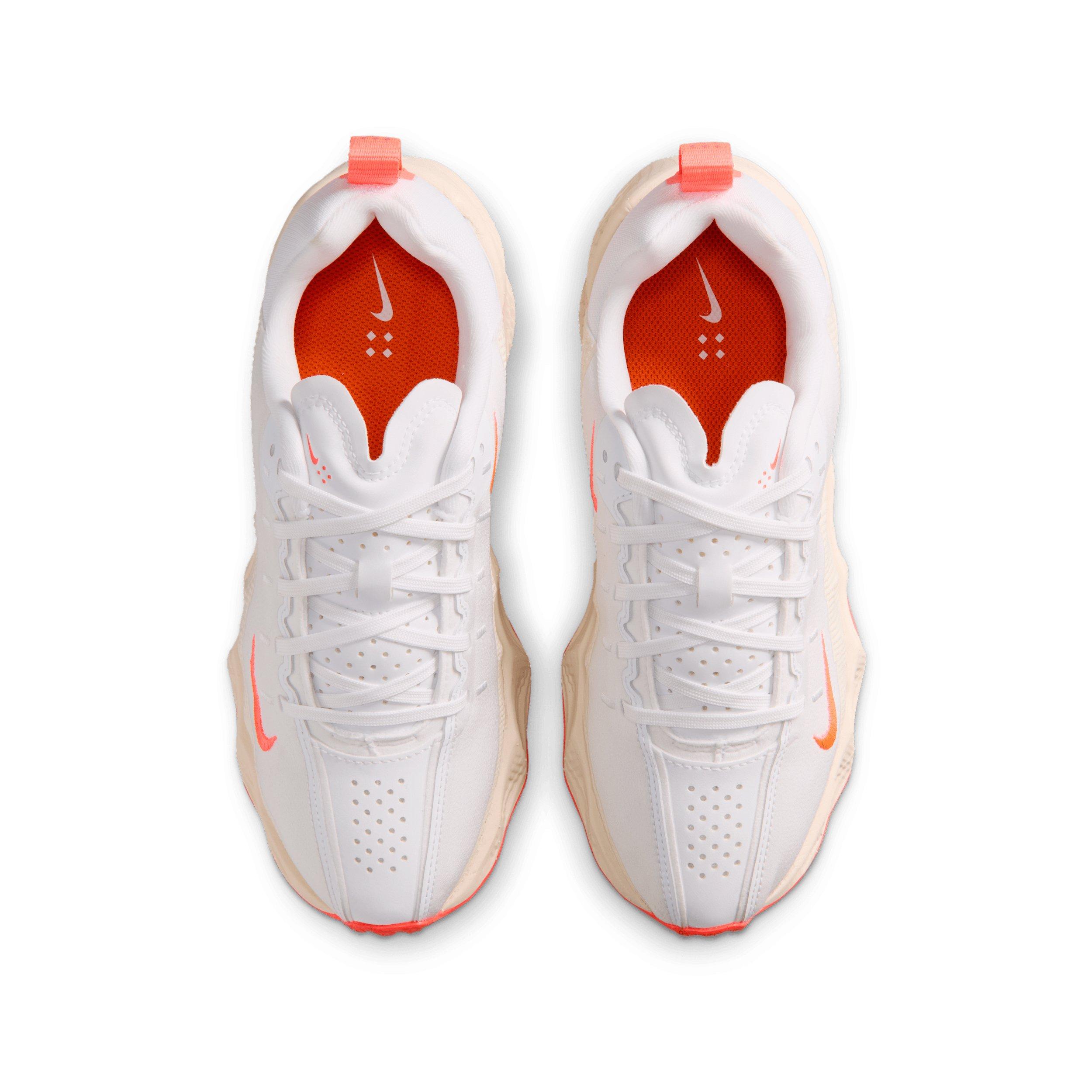 Nike Ava Rover "White/Chalk/Hot Lava" Grade School Boys' Shoe - WHITE/CHALK/LAVA Thumbnail View 4