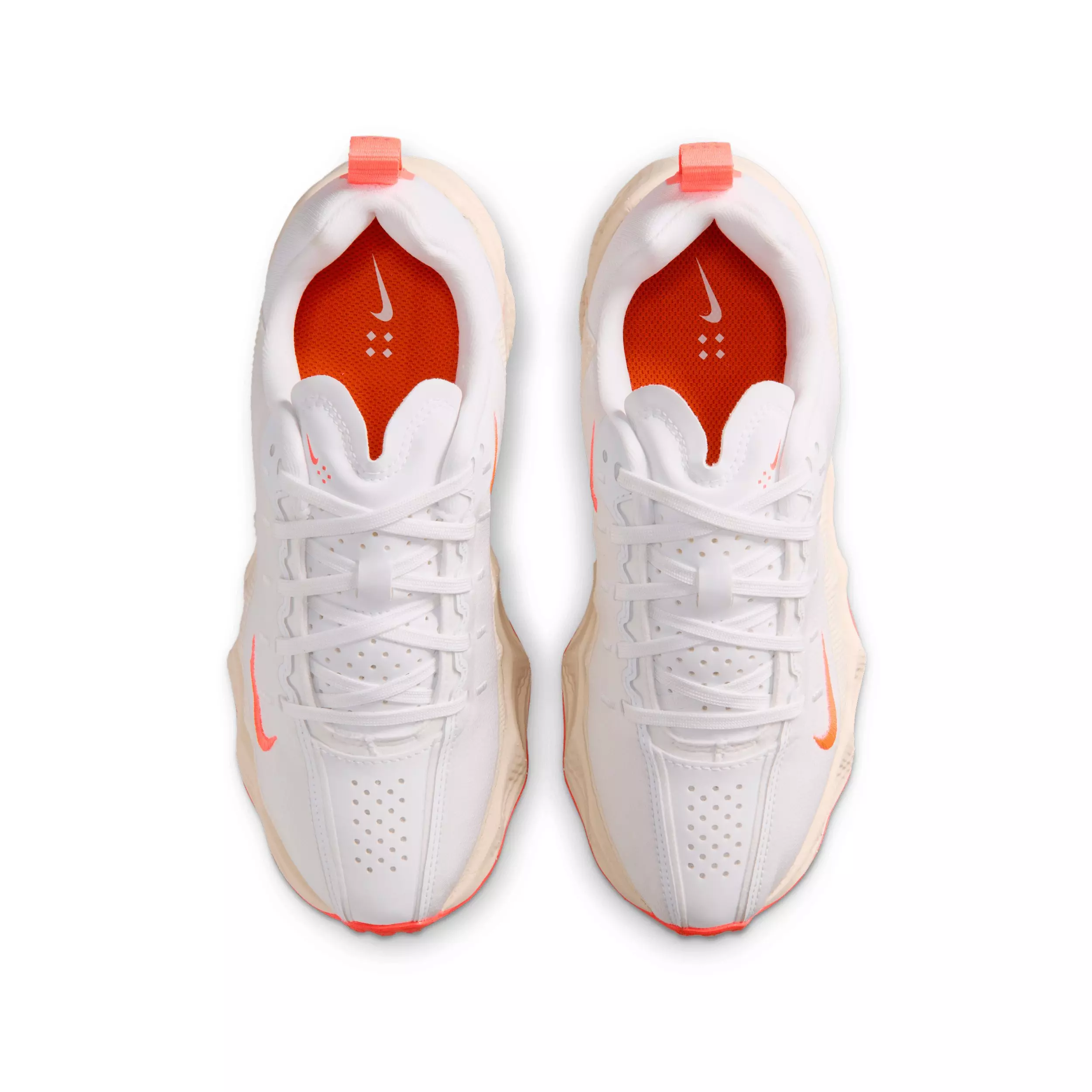 Nike Ava Rover "White/Chalk/Hot Lava" Grade School Boys' Shoe - WHITE/CHALK/LAVA