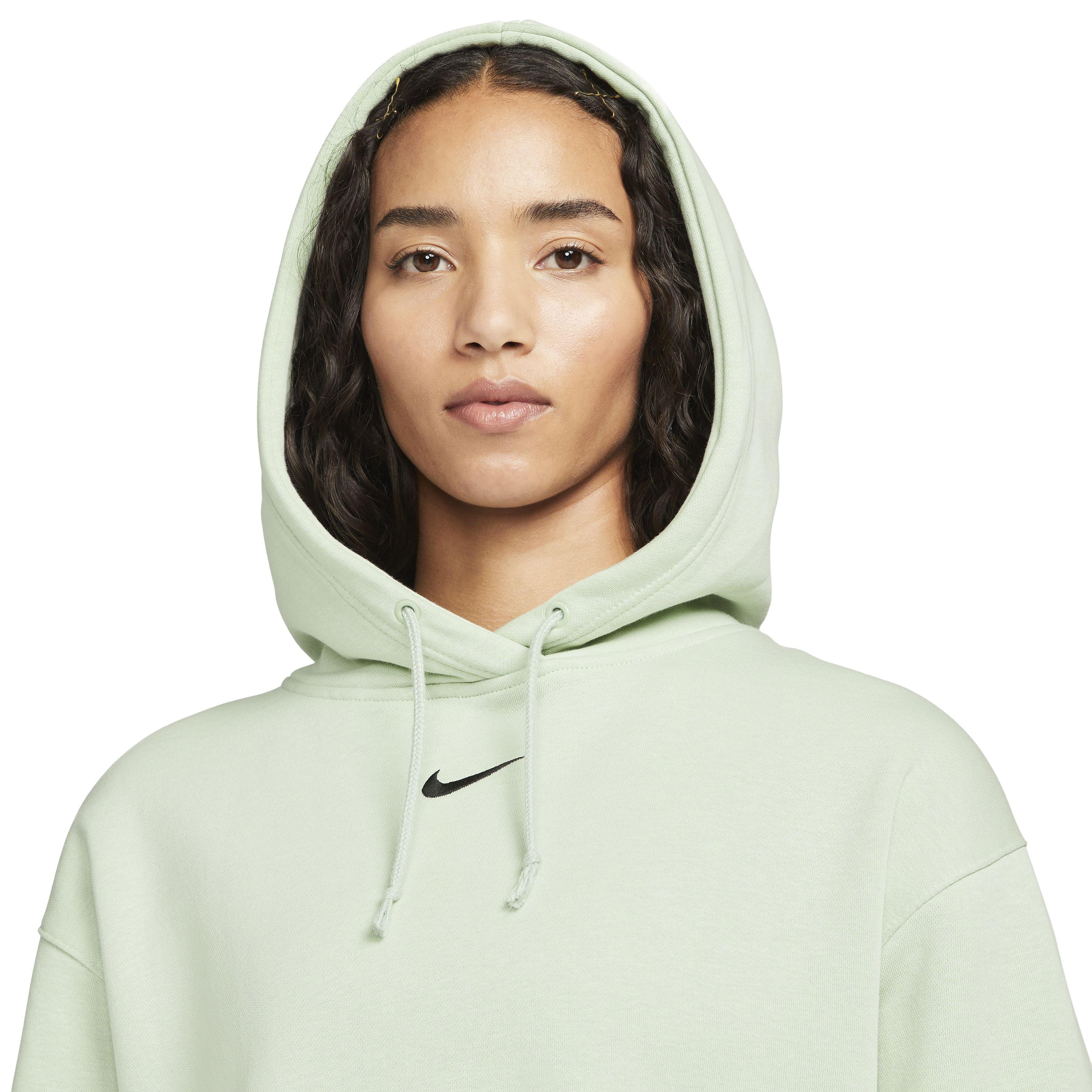NIKE Sportswear Essential Collection Women's Oversized Fleece Hoodie rot  snse-navigation-de-at bei SNIPES bestellen