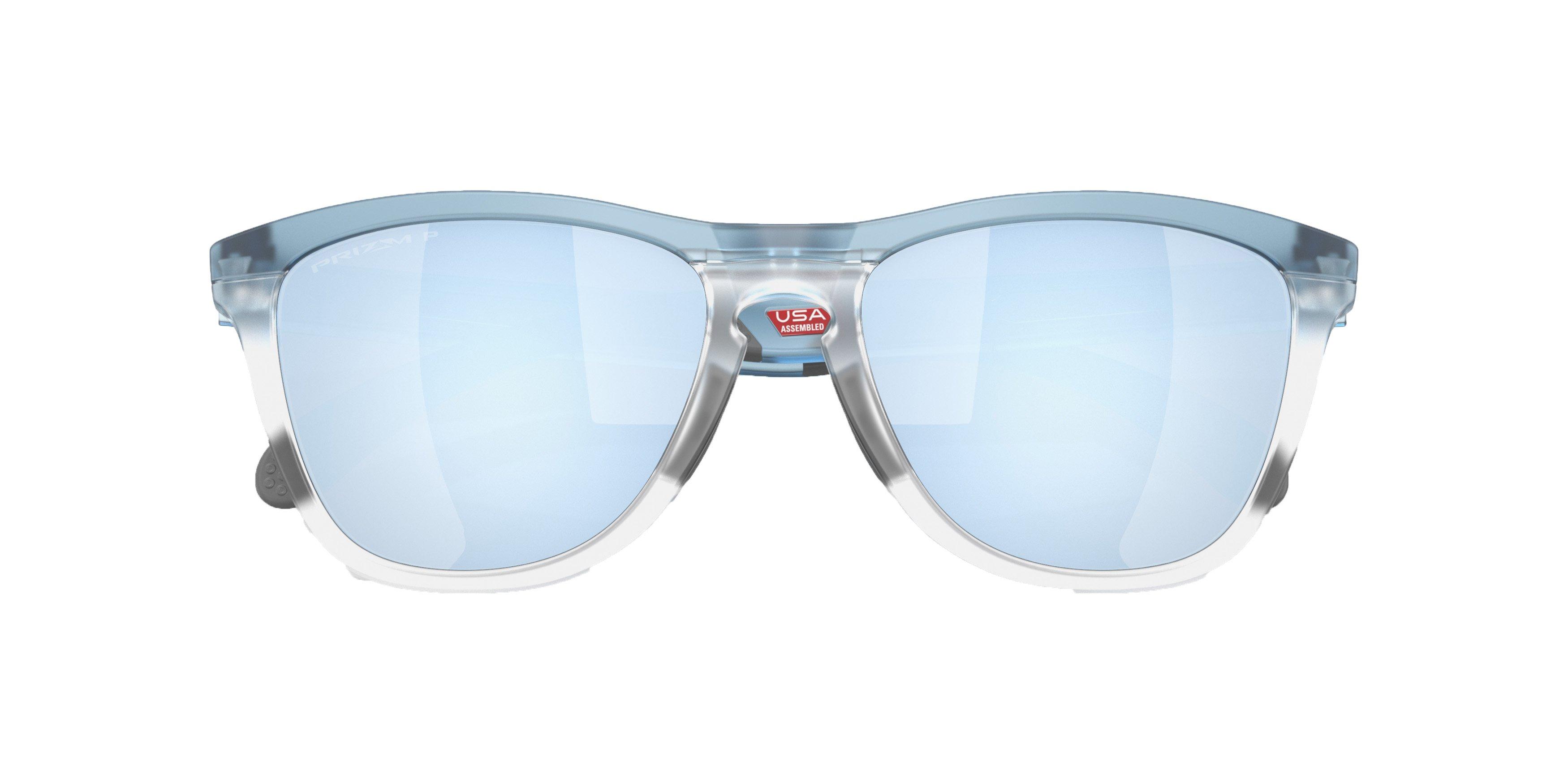 Oakley Frogskins Range Prizm Deep Water Polarized Sunglasses - Blue - BLUE Thumbnail View 4