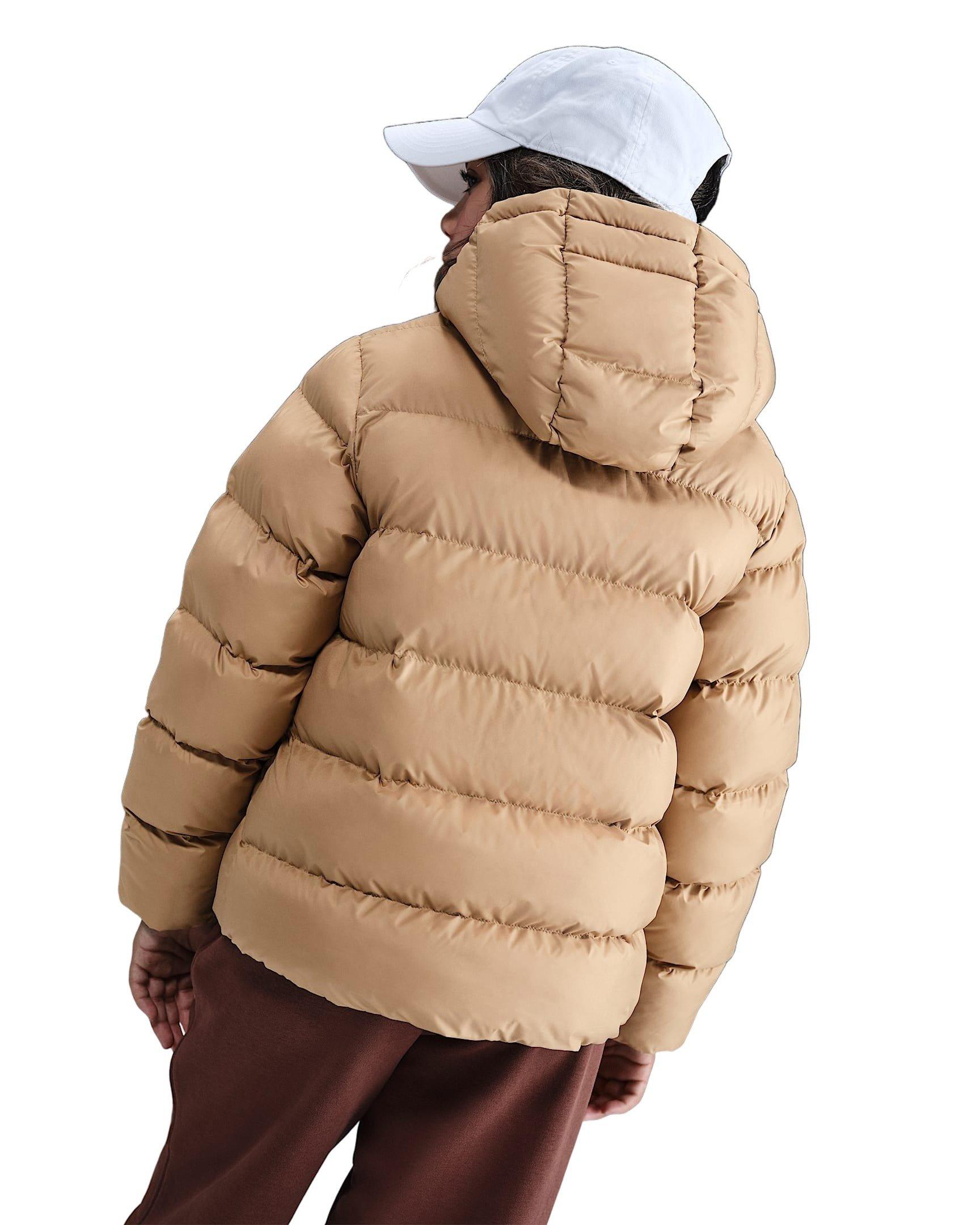 Nike Sportswear All Day Play Therma-FIT Loose-Fit Big Kids' Brown Puffer Jacket