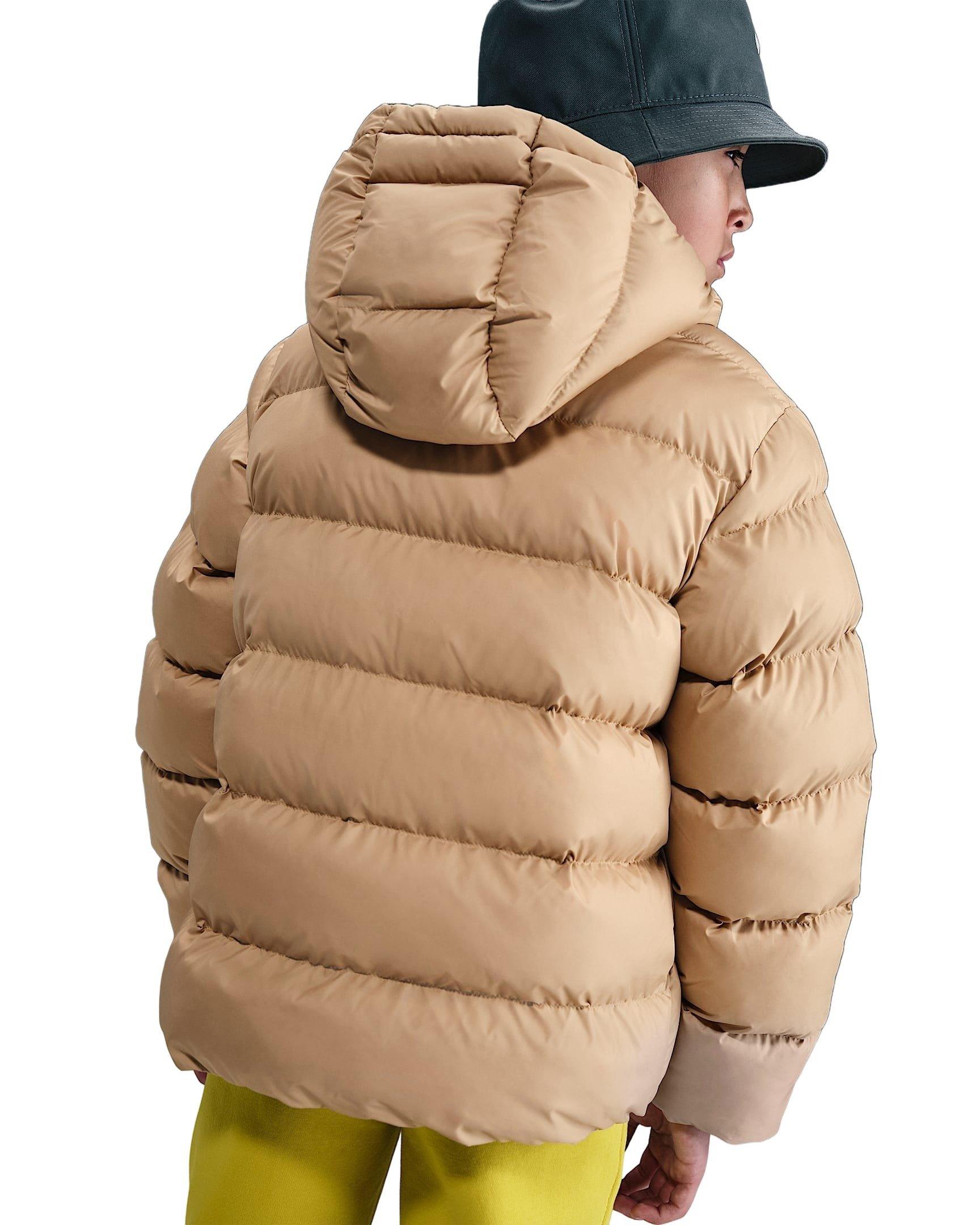 Nike Sportswear All Day Play Therma-FIT Loose-Fit Big Kids' Brown Puffer Jacket