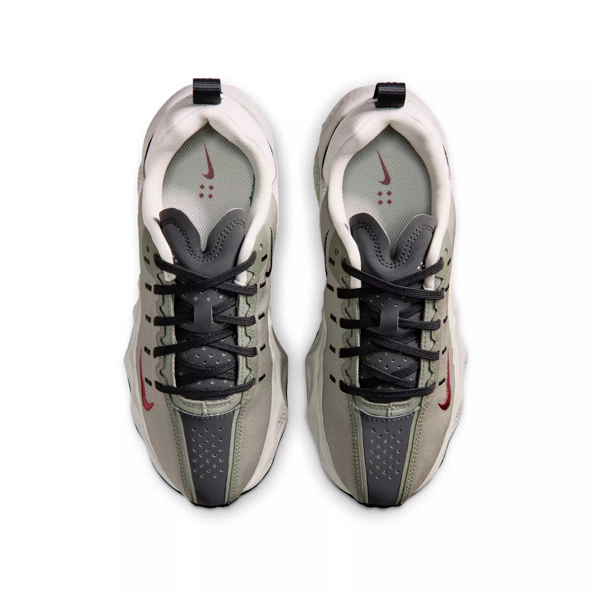 Nike Ava Rover "Light Army/Dark Smoke Grey/Dark Smoke Grey/Pink Smoke" Grade School Girls' Shoe - LT ARMY/DK GREY/DK GREY/PINK