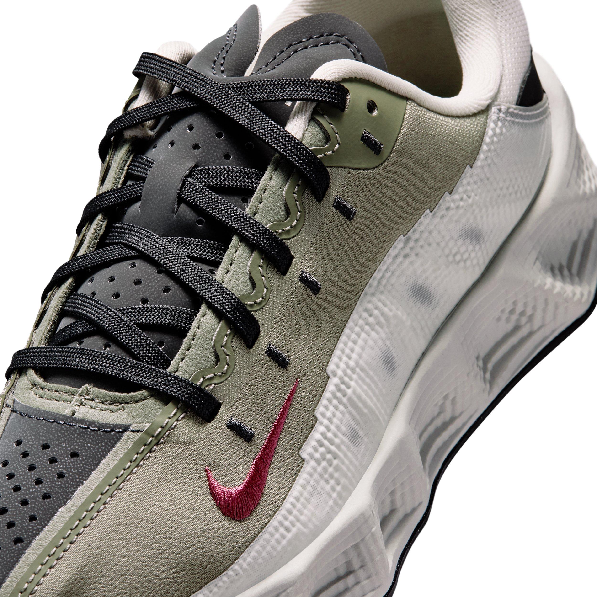 Nike Ava Rover "Light Army/Dark Smoke Grey/Dark Smoke Grey/Pink Smoke" Grade School Girls' Shoe - LT ARMY/DK GREY/DK GREY/PINK Thumbnail View 7