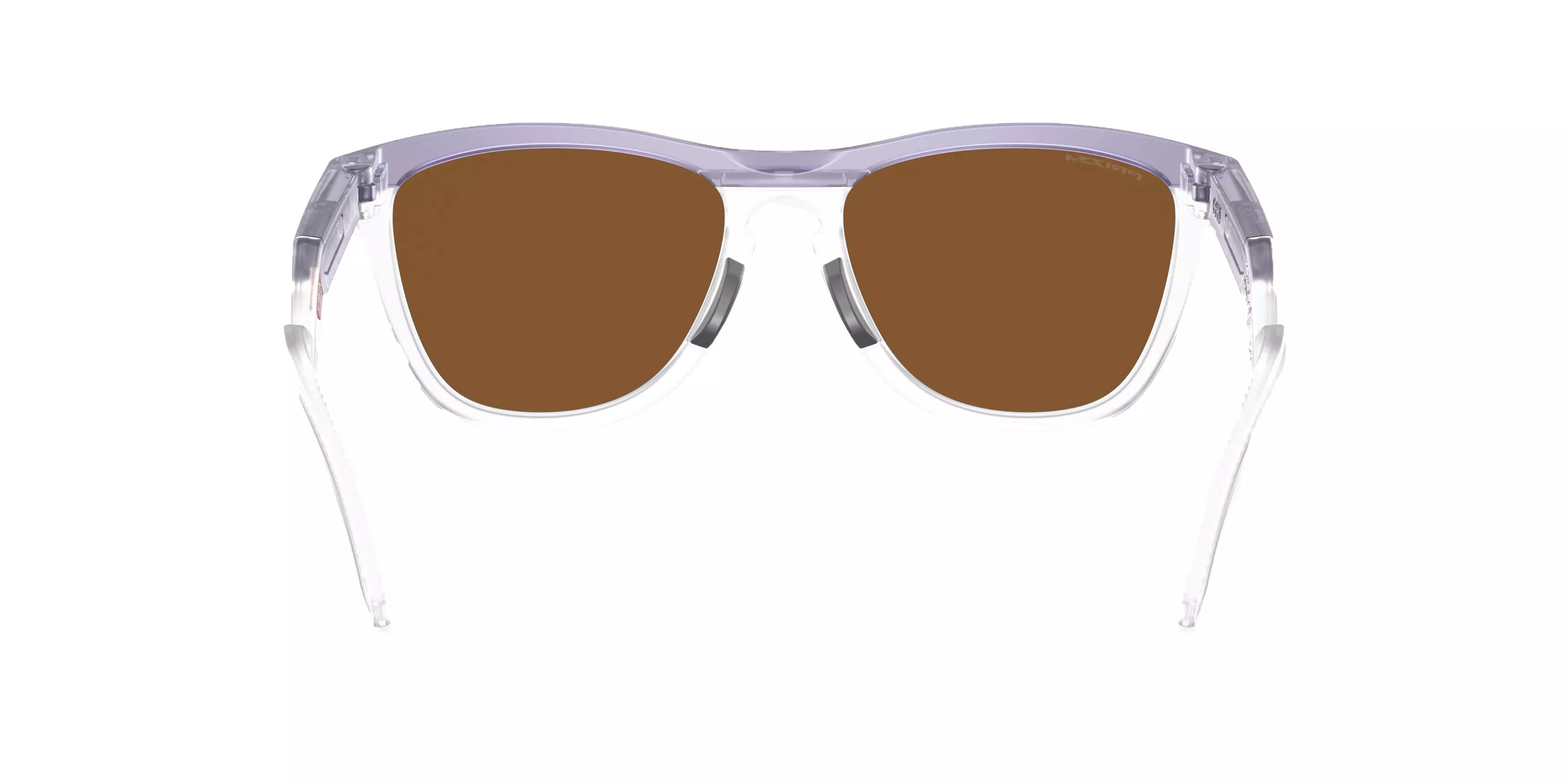 Oakley Frogskins Hybrid Prizm Violet Sunglasses - Clear - CLEAR/PURPLE