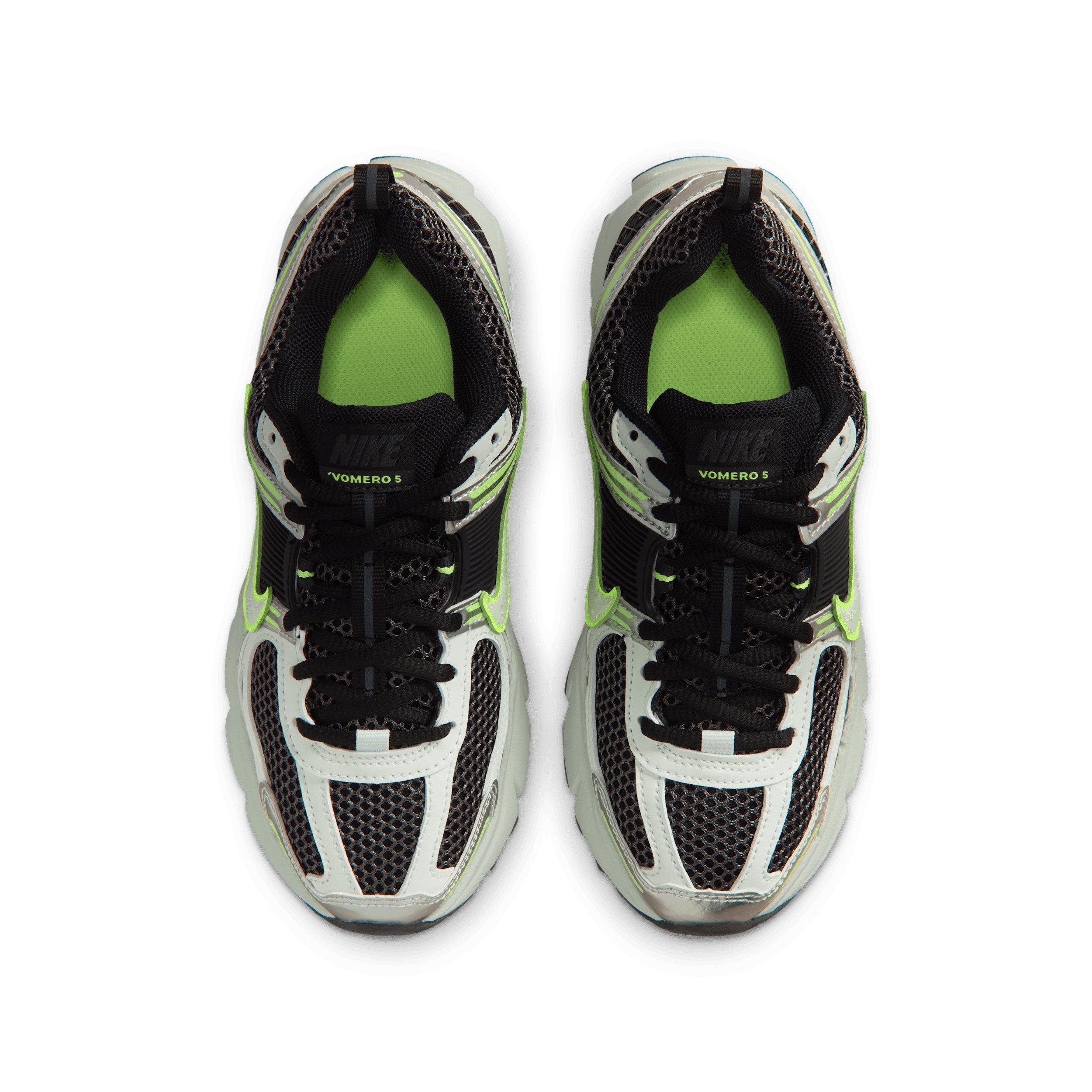 Nike Vomero 5 "Black/Volt Ice/Anthracite/Barely Green" Grade School Boys' Shoe - BLACK/VOLT/ANTHRACITE/GREEN Thumbnail View 4