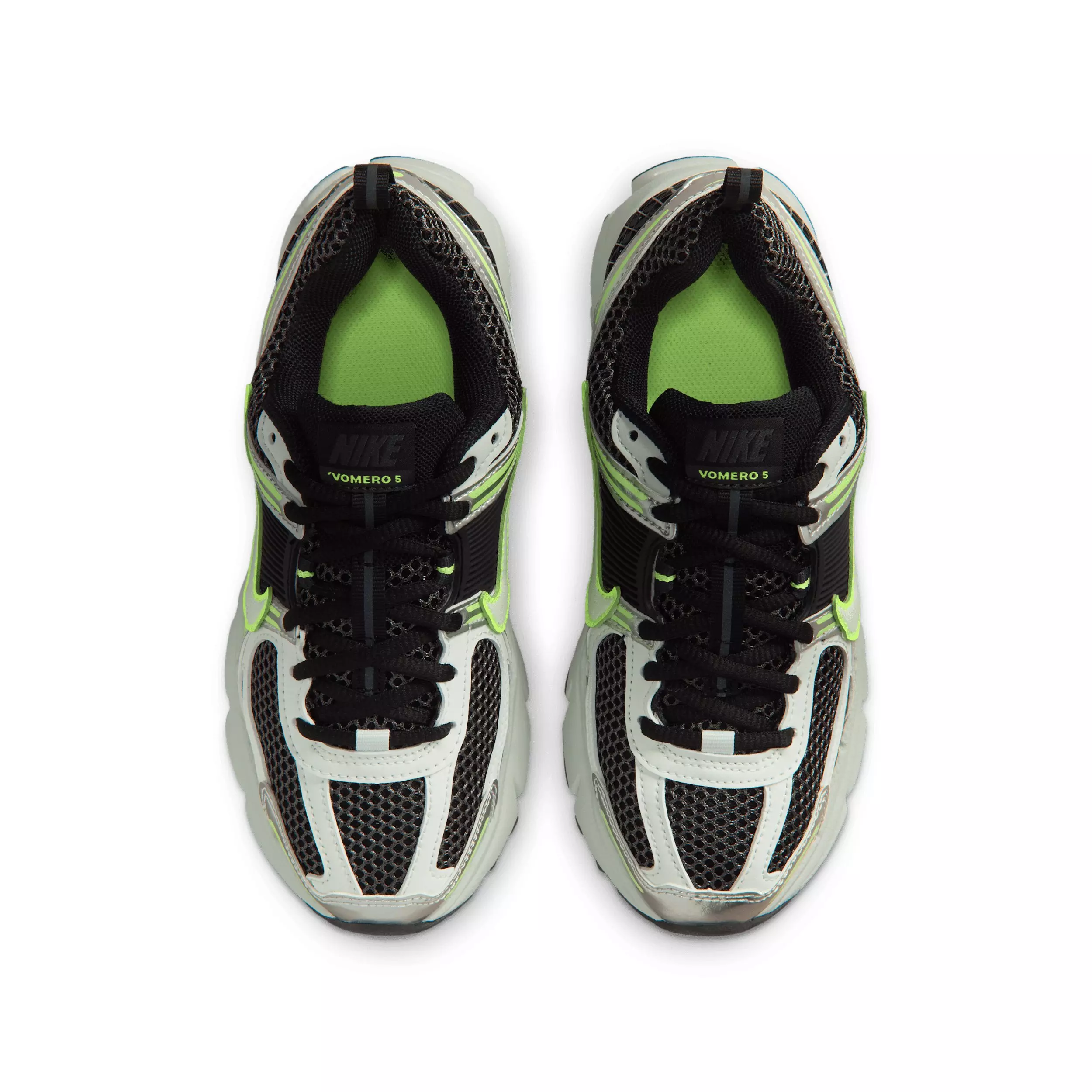 Nike Vomero 5 "Black/Volt Ice/Anthracite/Barely Green" Grade School Boys' Shoe - BLACK/VOLT/ANTHRACITE/GREEN