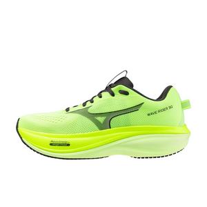 Mizuno Wave Rider 30 "Lime Pulp/Black Oyster" Men's Running Shoe - LIME/BLACK