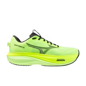 Mizuno Wave Rider 30 "Lime Pulp/Black Oyster" Men's Running Shoe - LIME/BLACK