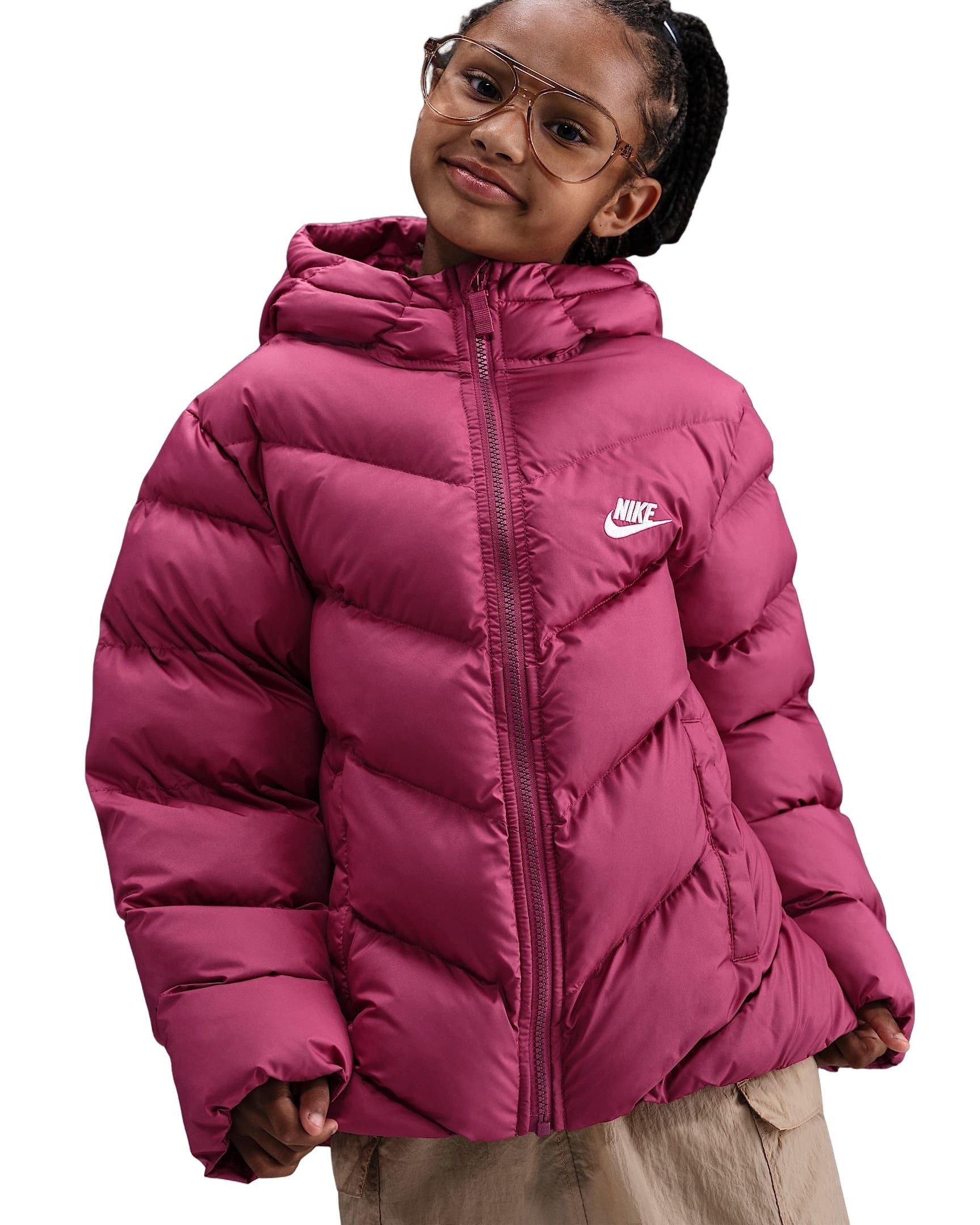Nike Sportswear All Day Play Therma-FIT Loose-Fit Big Kids' Pink Puffer Jacket