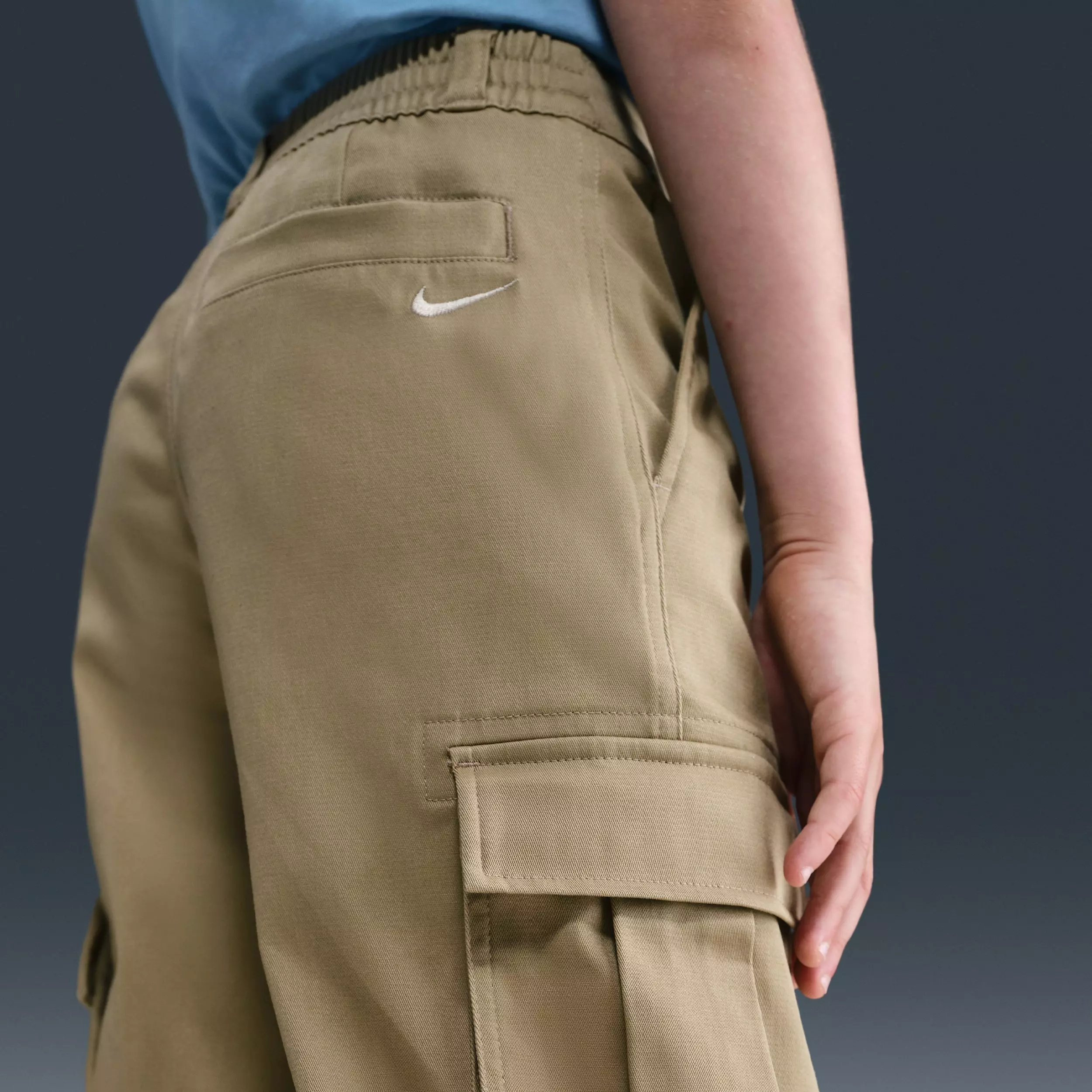 Nike Big Kids' SB Cargo Skate Pants - Brown - BROWN