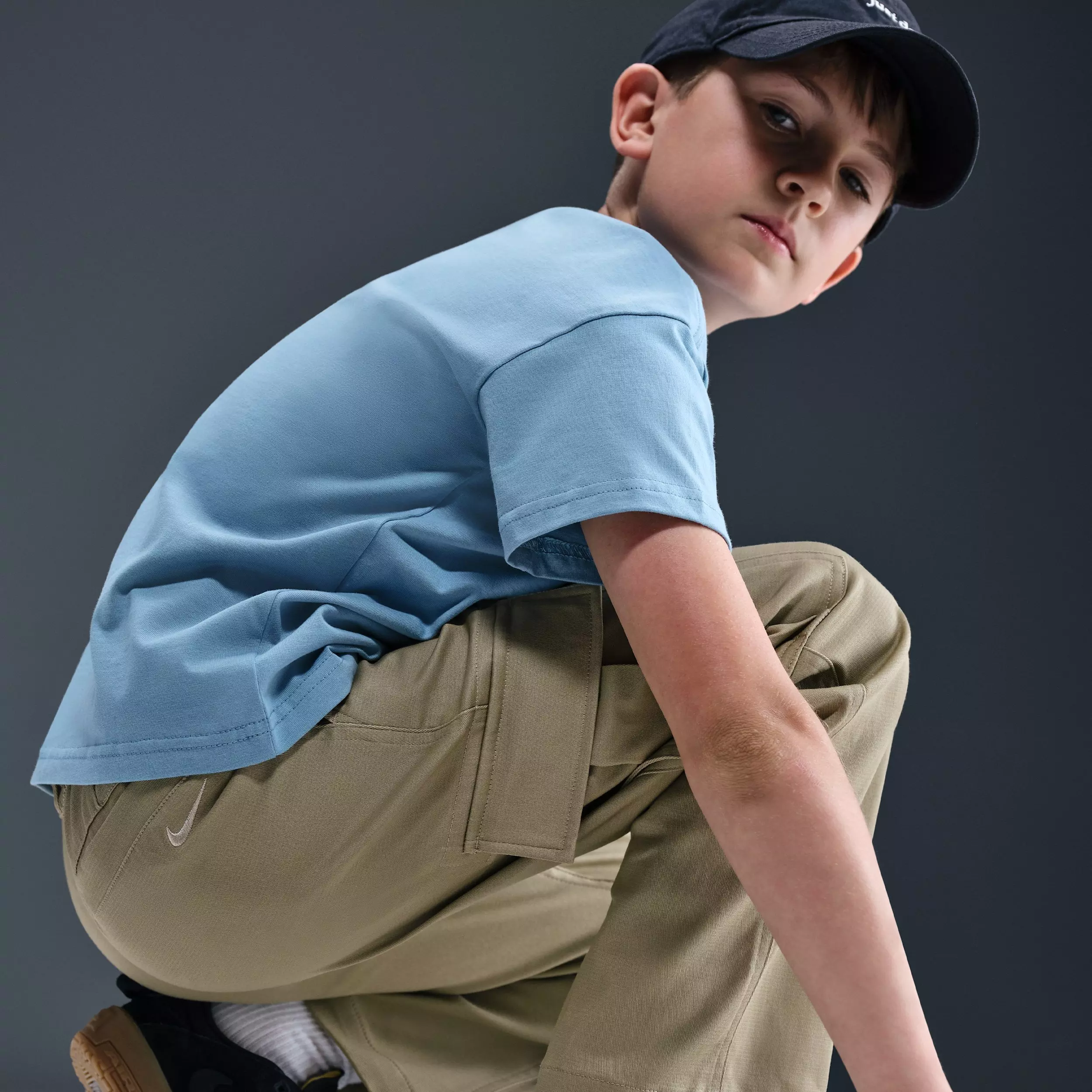 Nike Big Kids' SB Cargo Skate Pants - Brown - BROWN