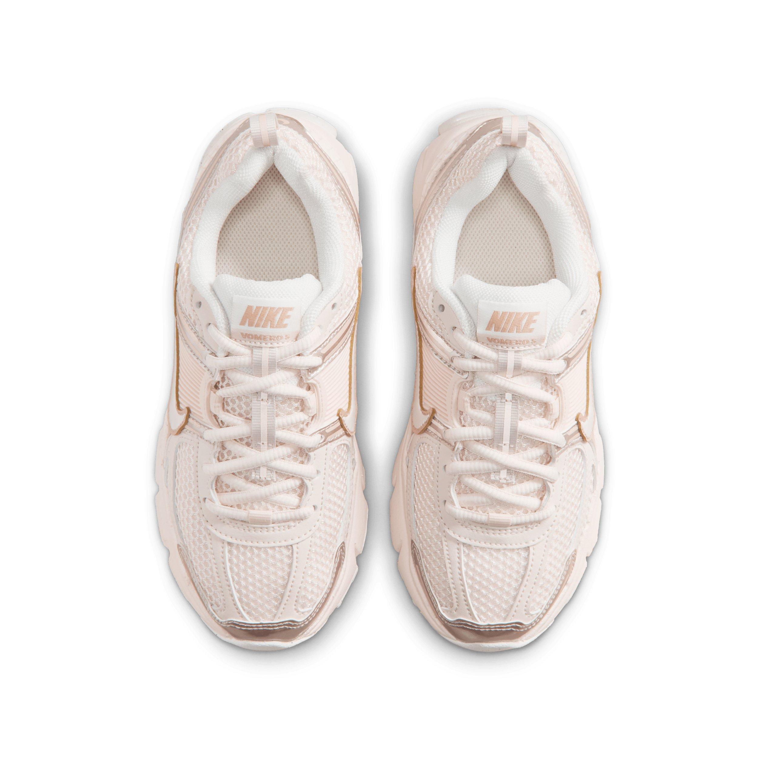 Nike Vomero 5 "Chalk/Sail/Chalk" Grade School Girls' Shoe - CHALK/SAIL/CHALK Thumbnail View 4