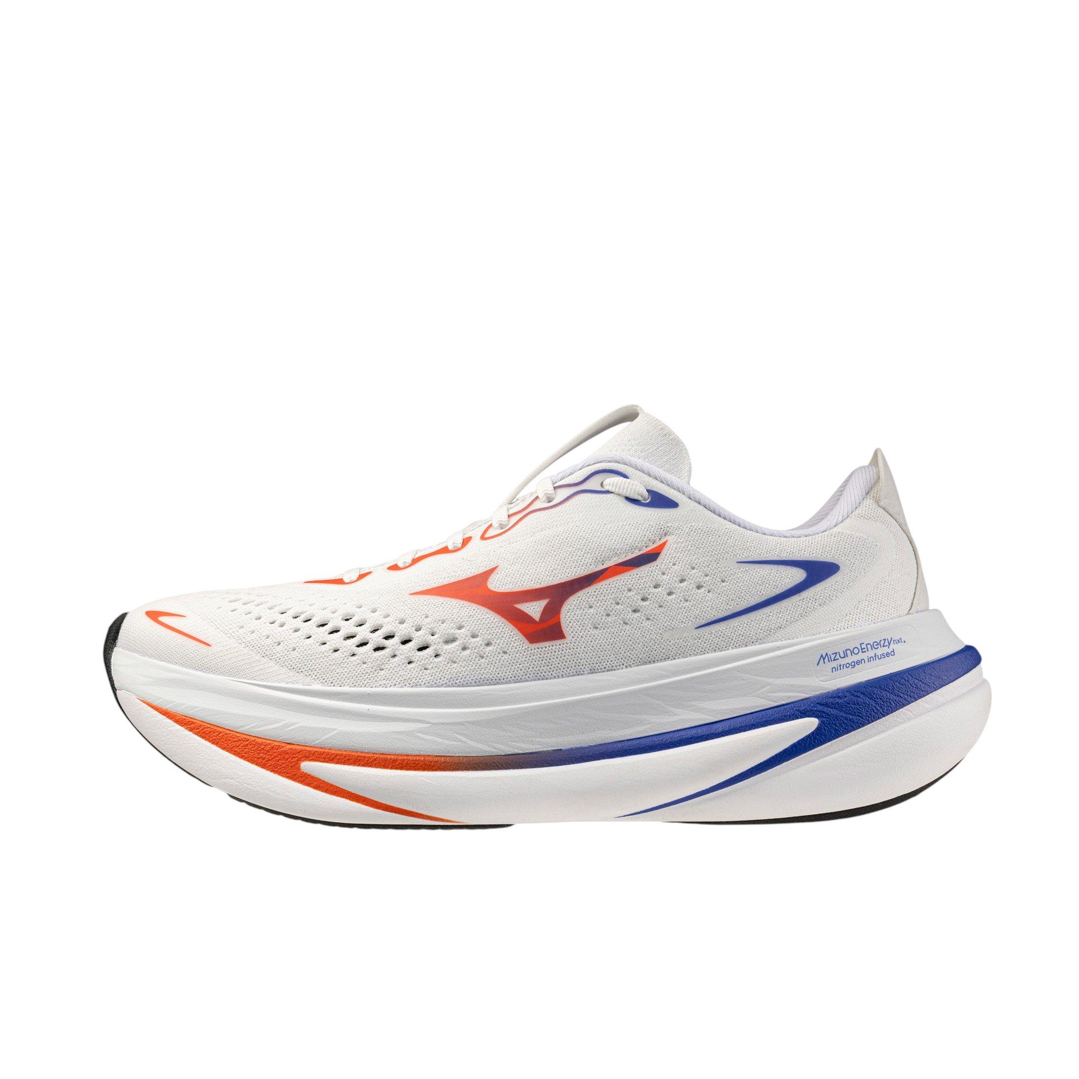 Mizuno Sky Prime "White/Orange.com" Men's Running Shoe - WHITE/ORANGE