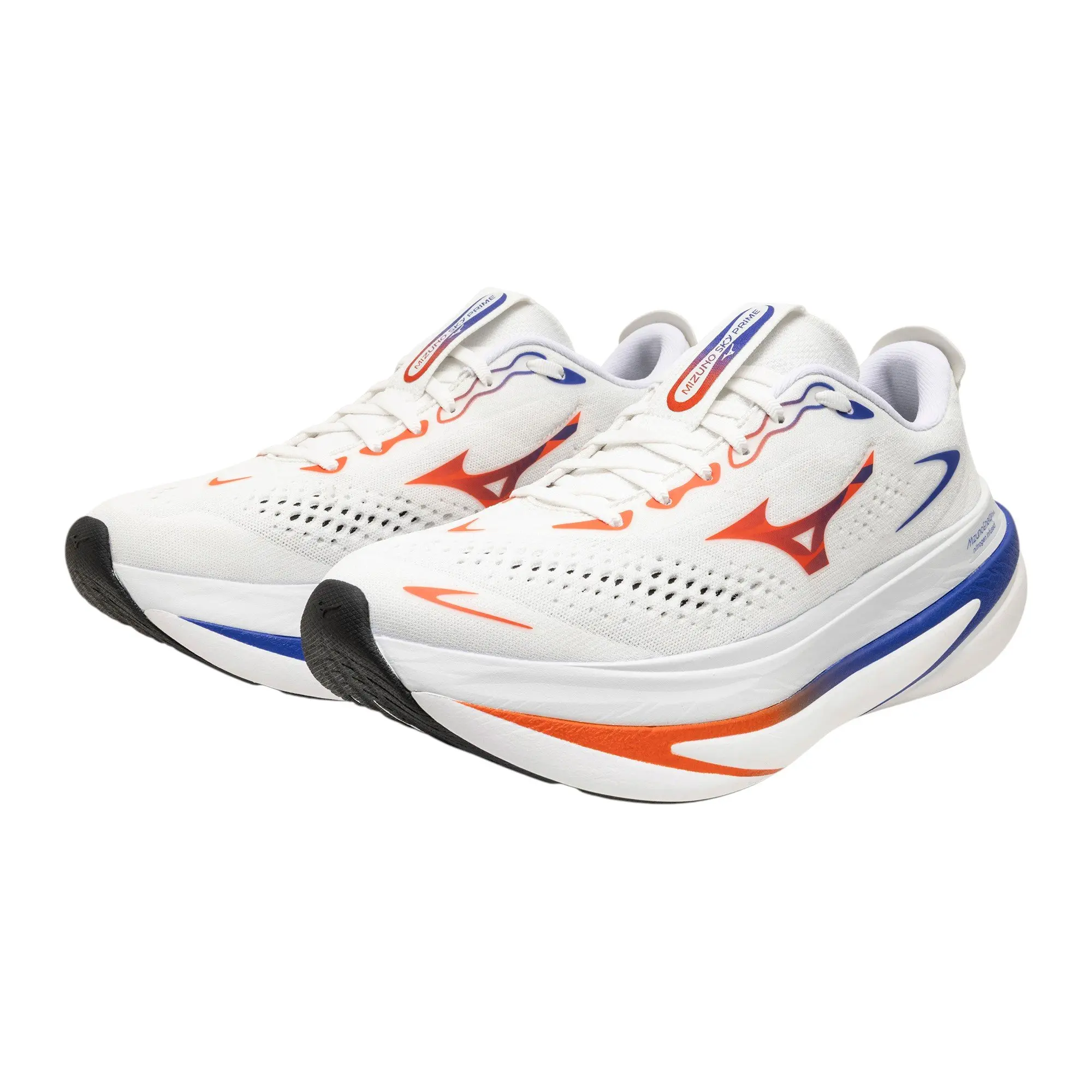 Mizuno Sky Prime "White/Orange.com" Men's Running Shoe - WHITE/ORANGE