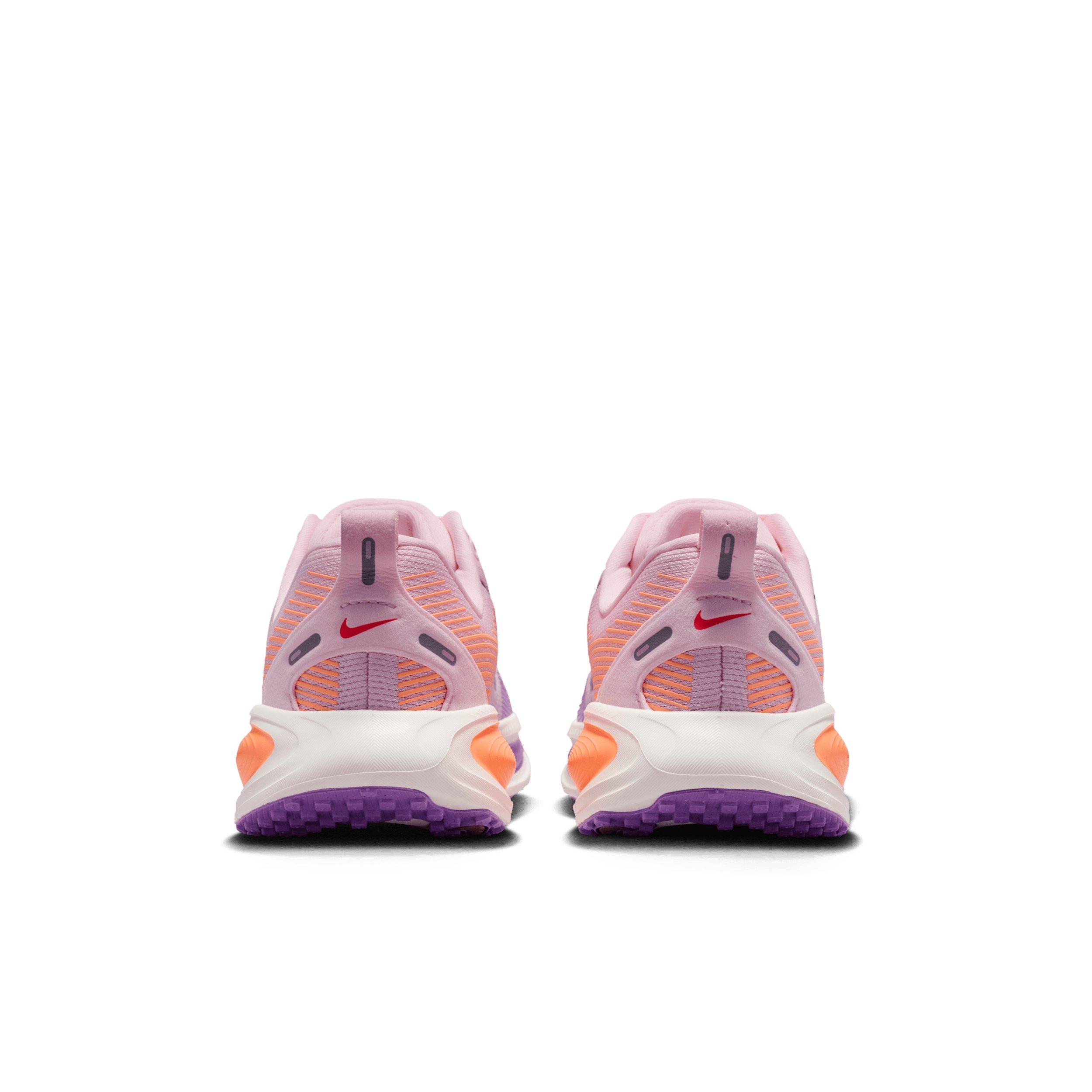 Nike Vomero 18 "Pink Foam/Bright Violet/Sail/Tattoo" Grade School Girls' Running Shoe - PINK/VIOLET/SAIL/TATTOO Thumbnail View 5