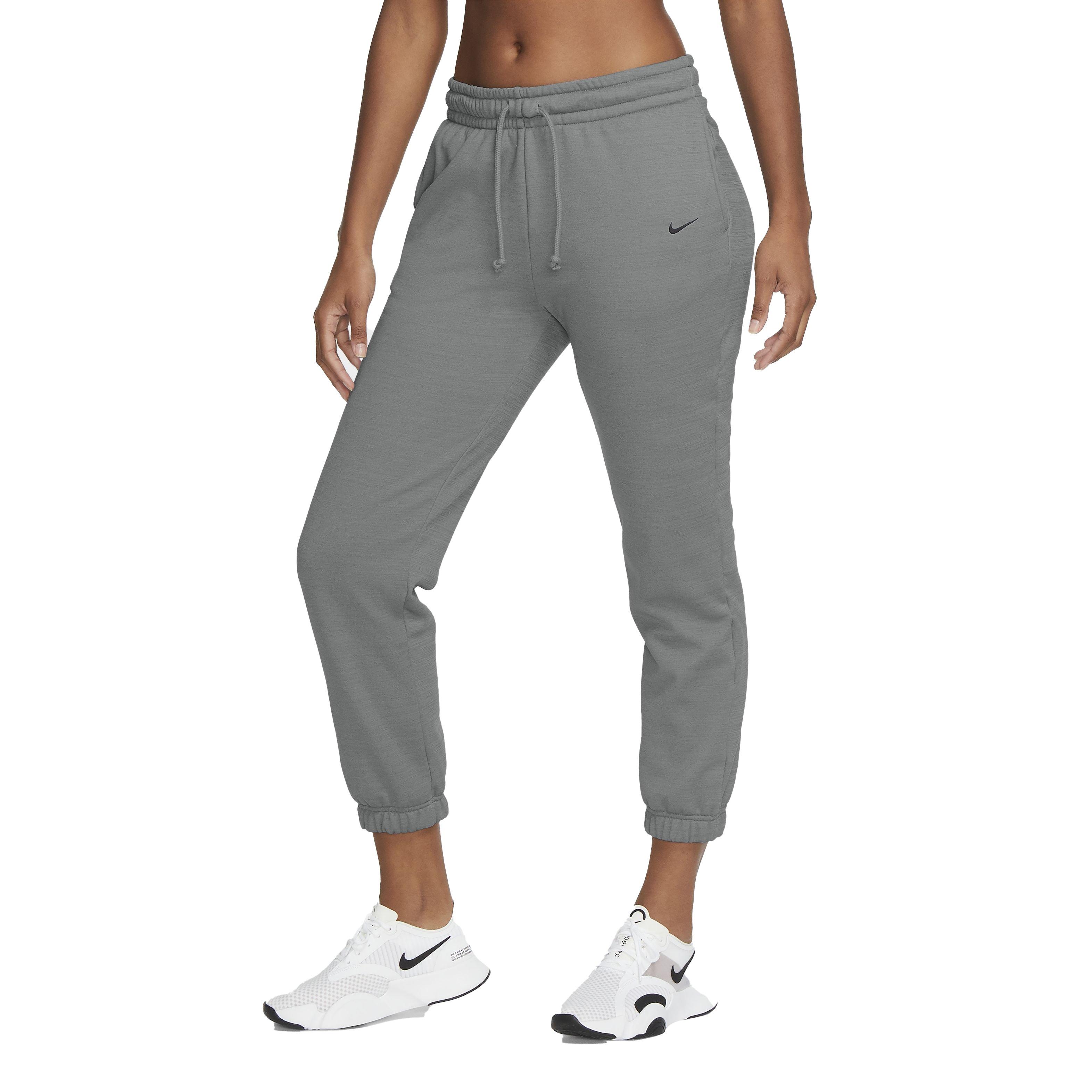 Nike Women's Therma-FIT All Time Training Pants - GREY Thumbnail View 1