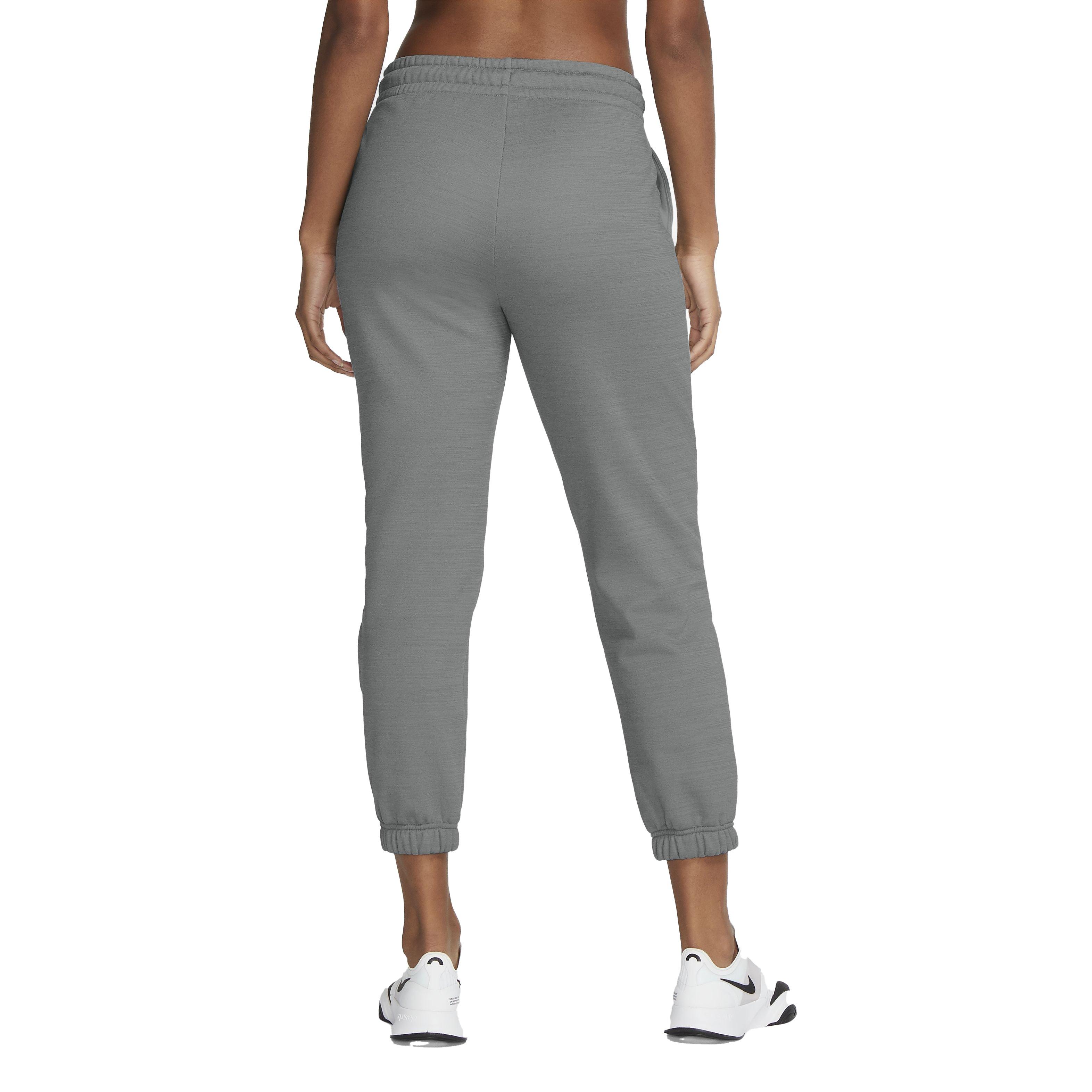 Nike Women's Therma-FIT All Time Training Pants - GREY Thumbnail View 2