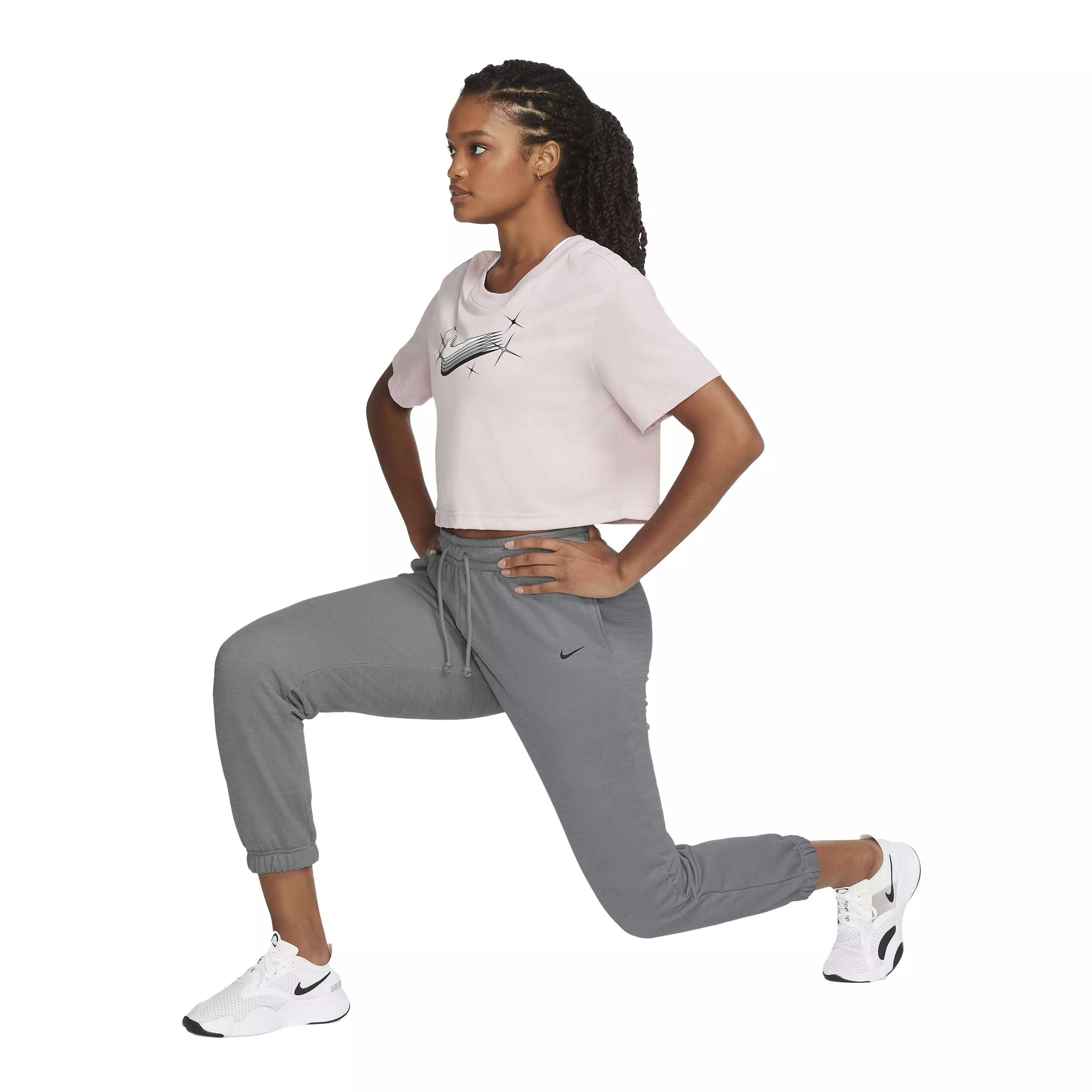 Nike Women's Therma-FIT All Time Training Pants - GREY