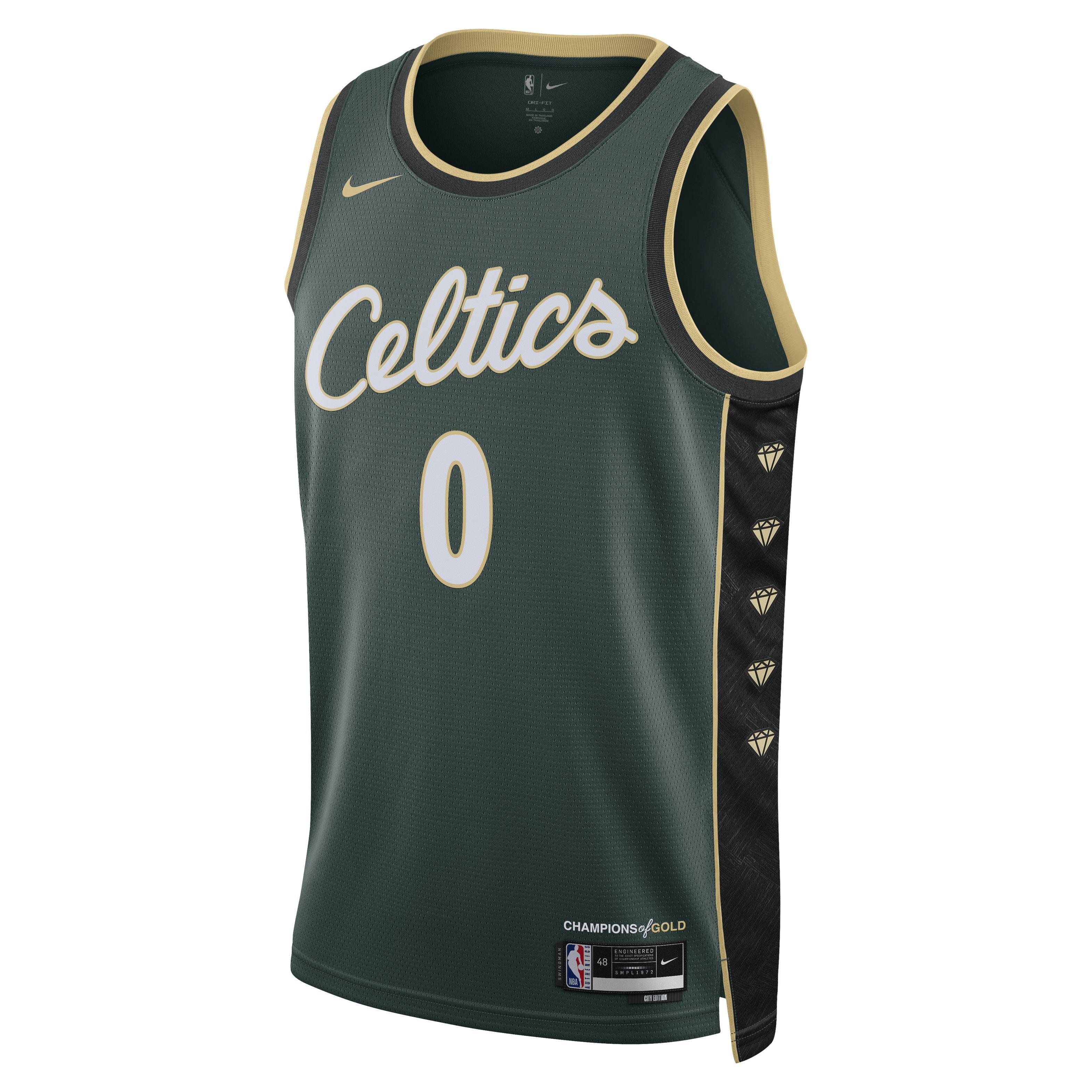 Nike Men's Boston Celtics Jayson Tatum City Edition Swingman Jersey -  Hibbett