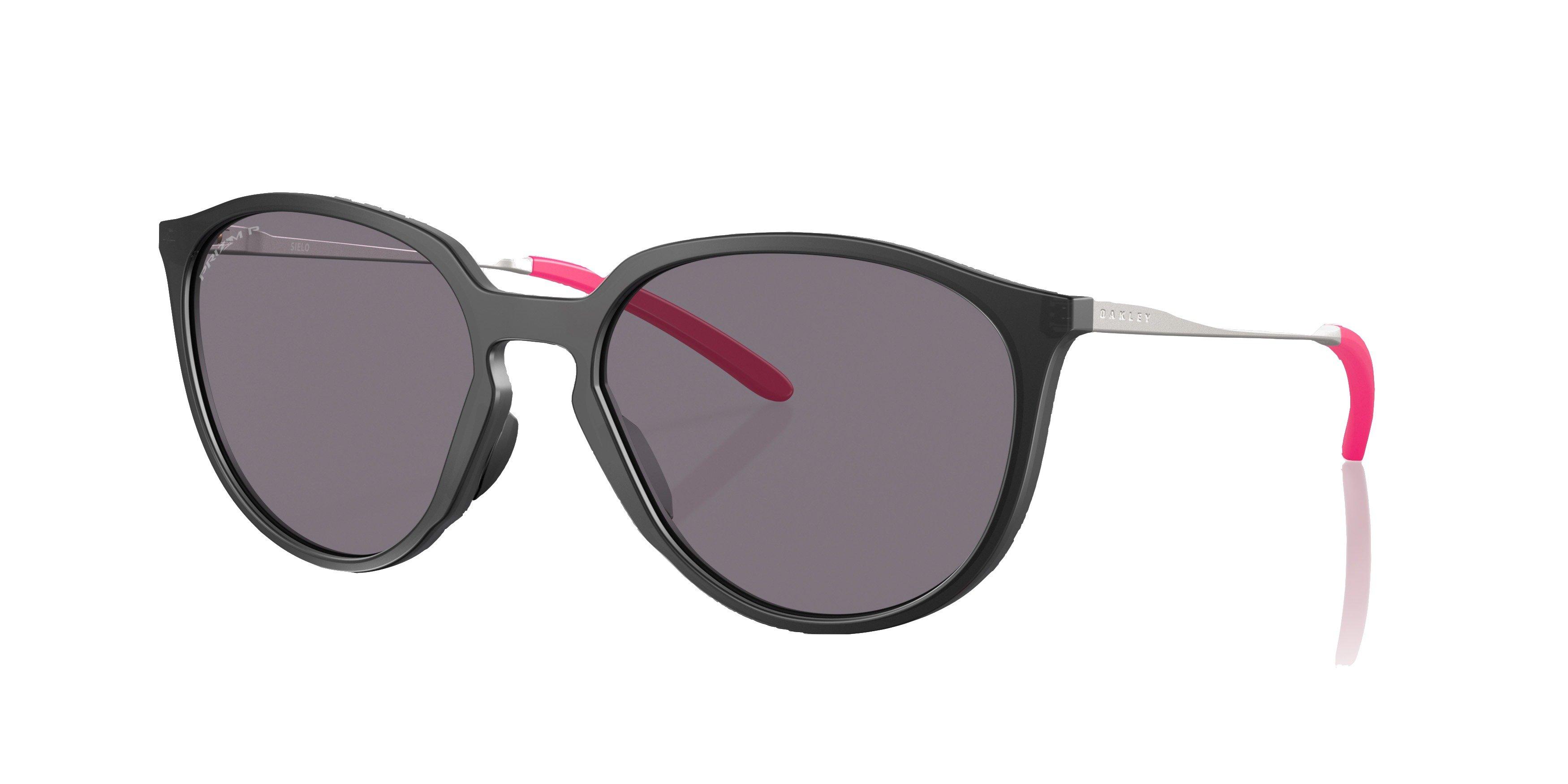 Oakley Sielo Prizm Grey Polarized Sunglasses - Black - BLACK Thumbnail View 1