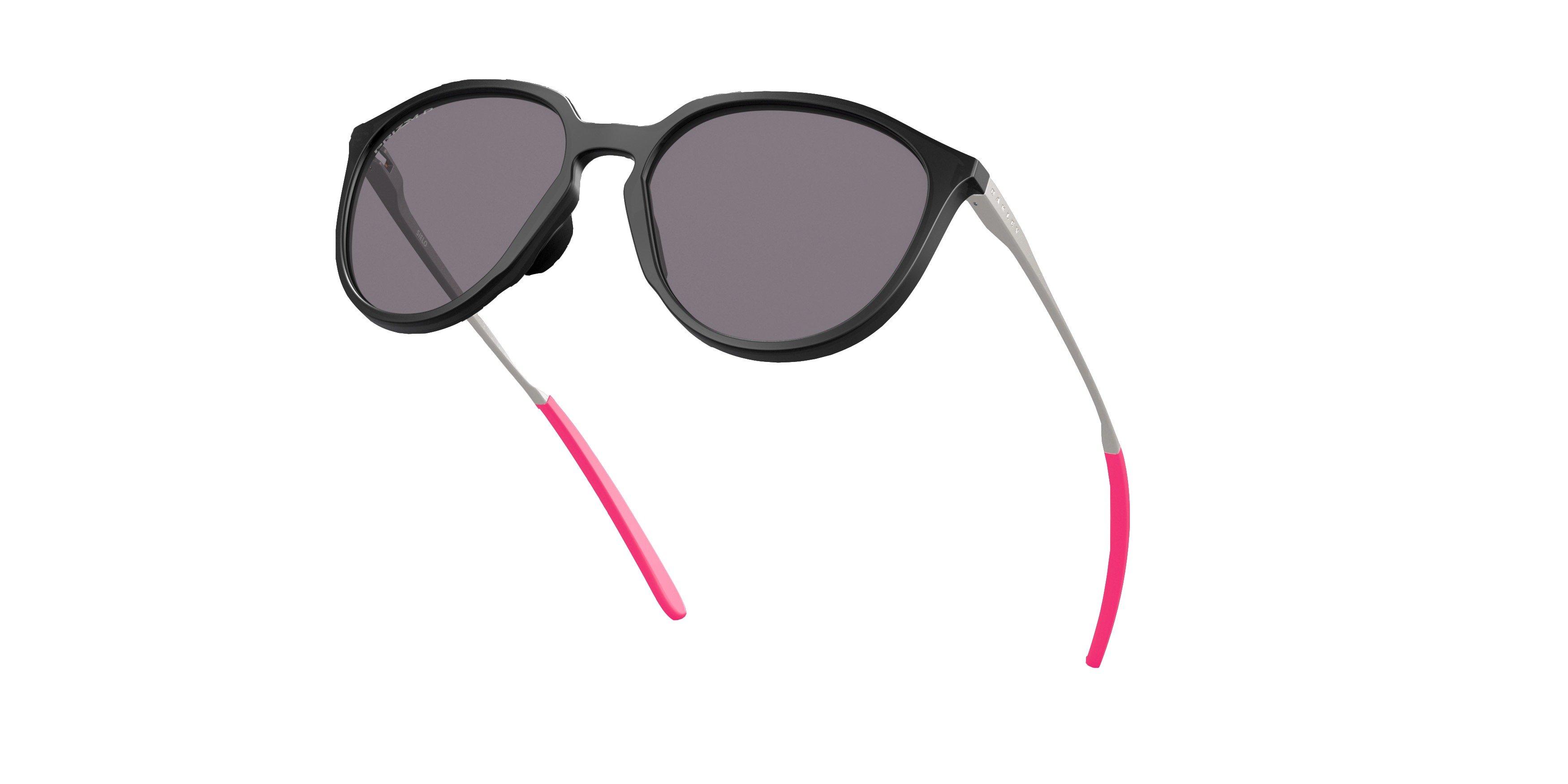 Oakley Sielo Prizm Grey Polarized Sunglasses - Black - BLACK Thumbnail View 6