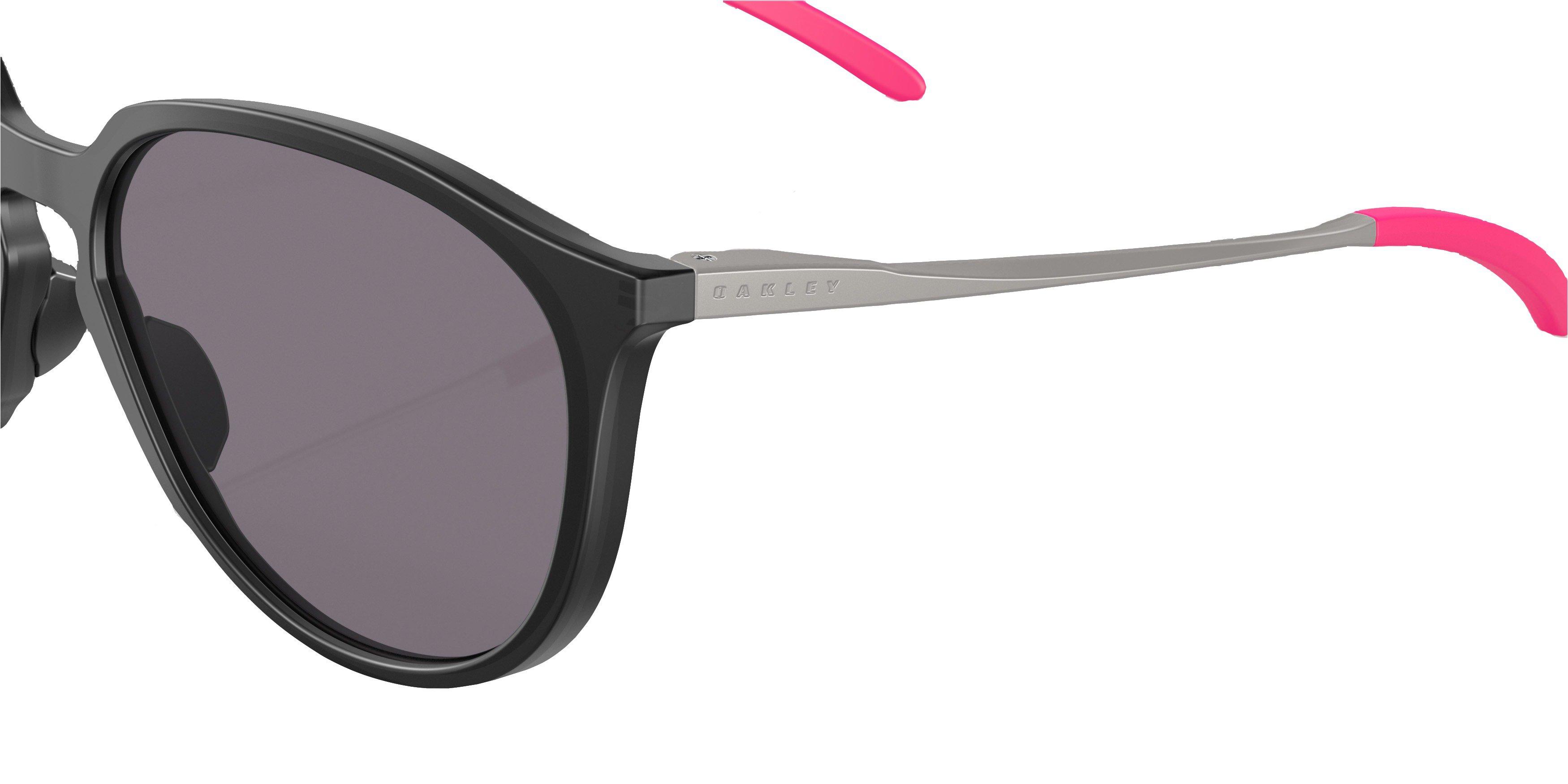 Oakley Sielo Prizm Grey Polarized Sunglasses - Black - BLACK Thumbnail View 7