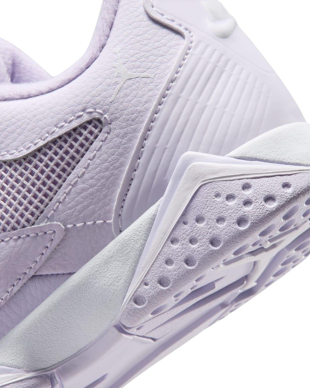 Jordan MVP 92 "Barely Grape/Violet Mist/White" Preschool Girls' Shoe - GRAPE/VIOLET/WHITE Thumbnail View 8