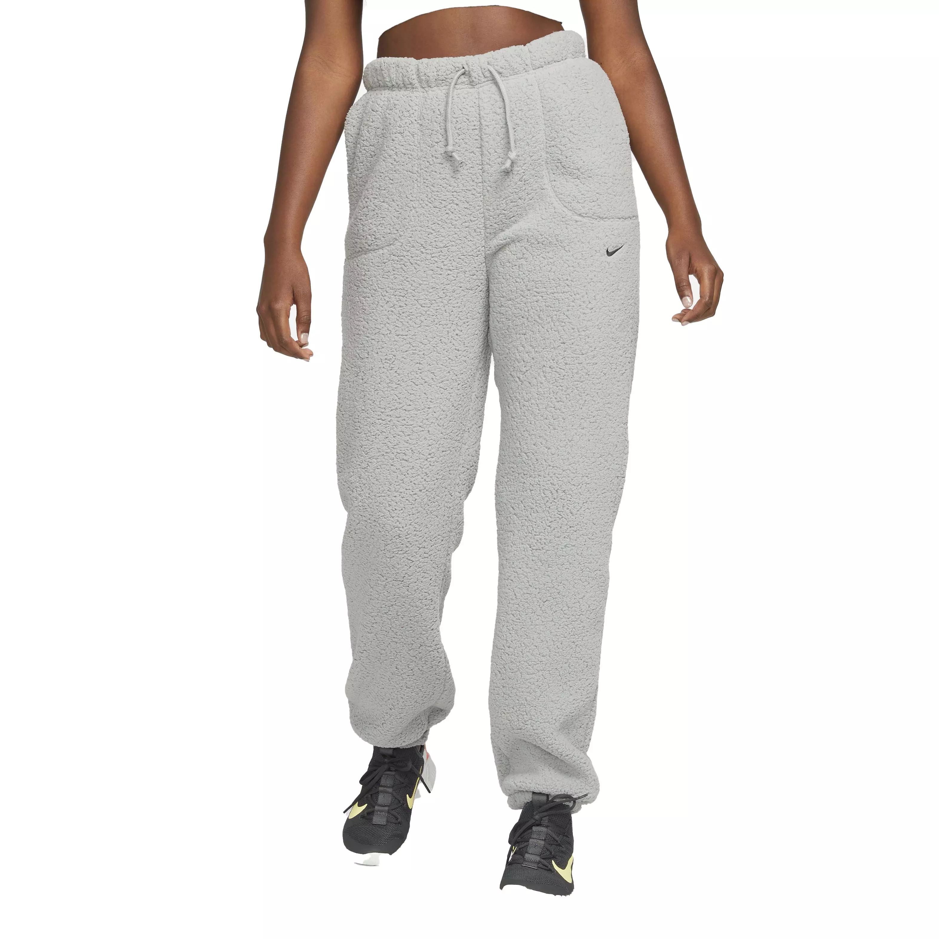 Nike Training Therma-FIT cozy wide joggers in pink